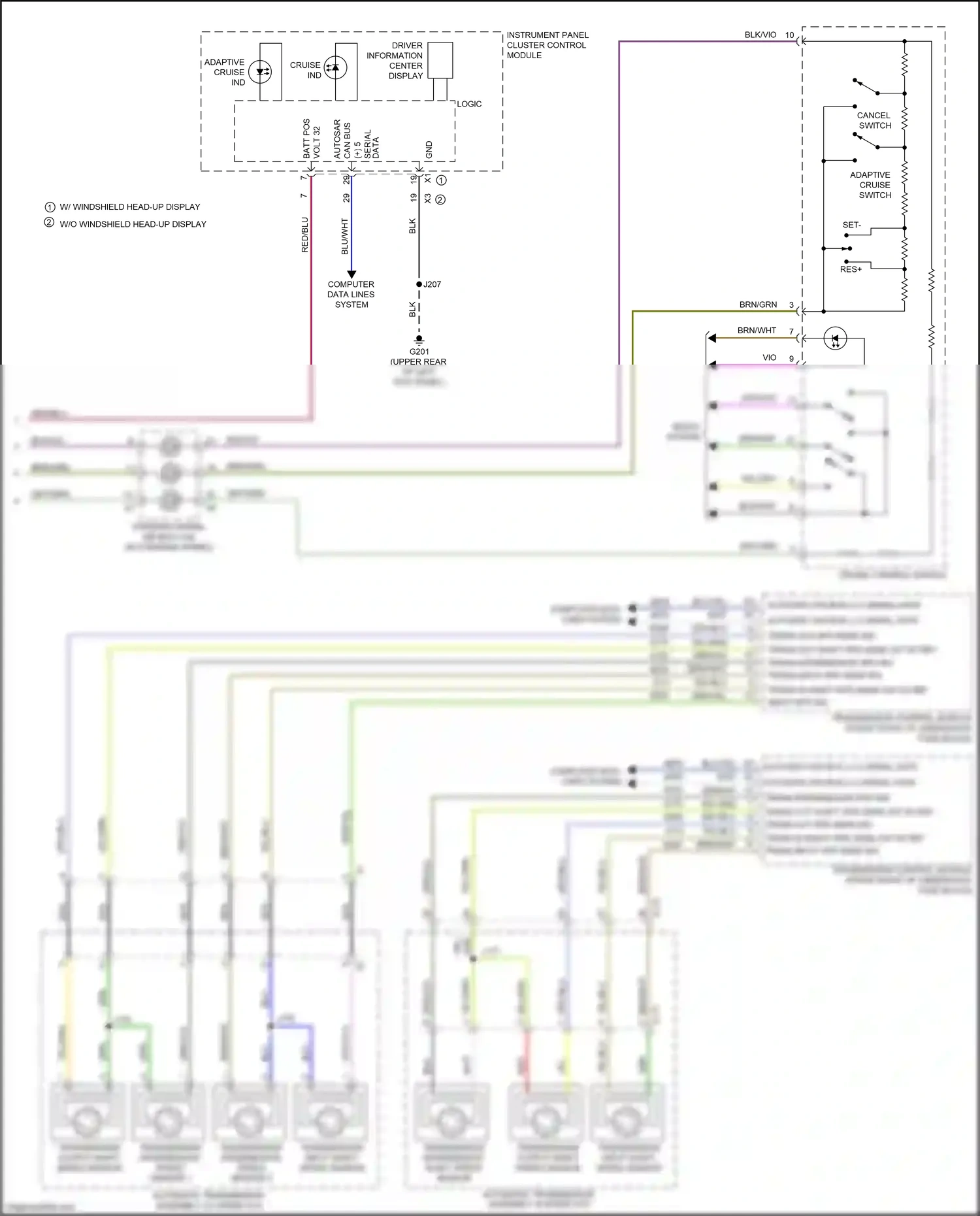 Cadillac CT4 I (2019-2024) computer data lines system wiring diagram  (34 of 118)
