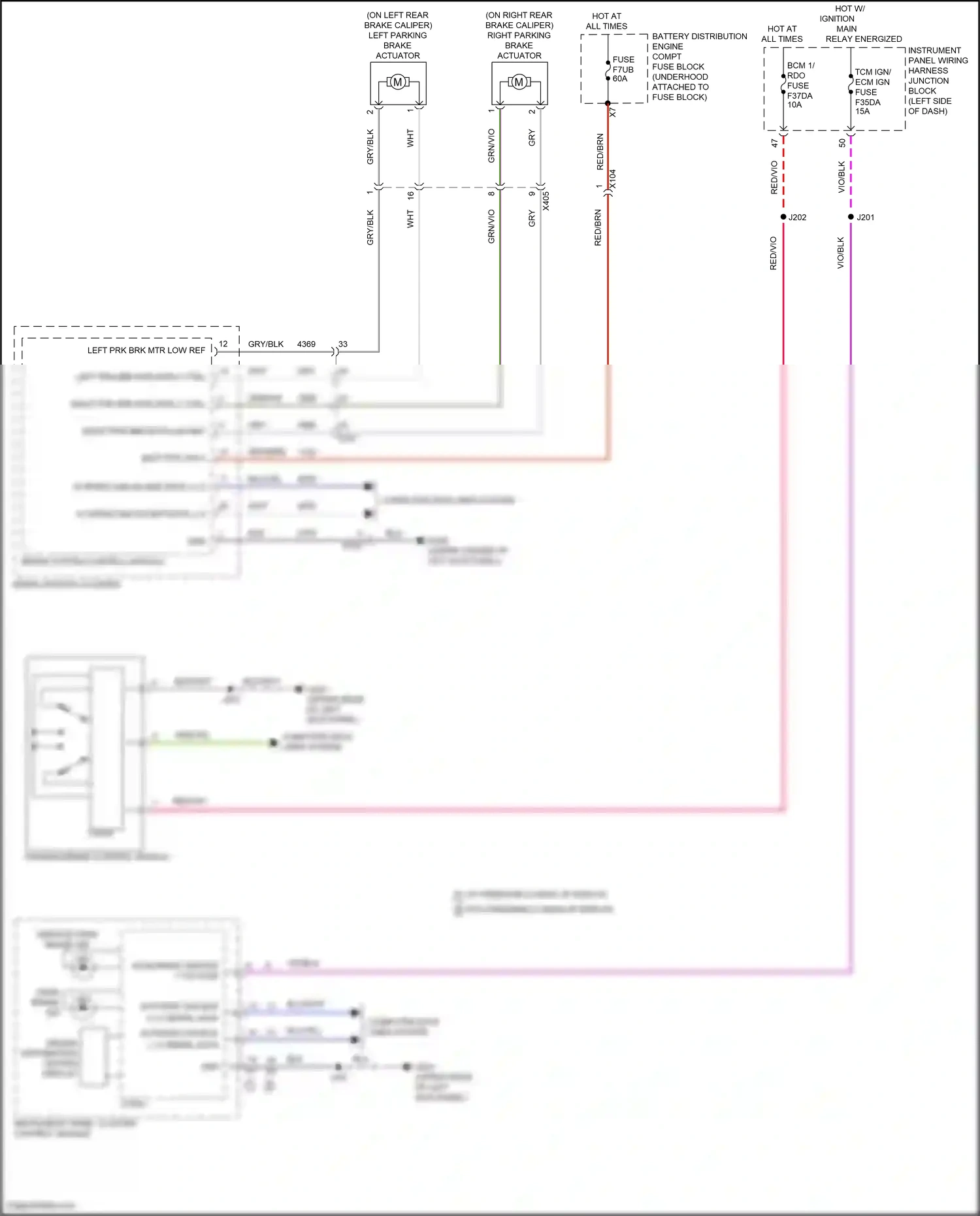 Cadillac CT4 I (2019-2024) computer data lines system wiring diagram  (11 of 118)