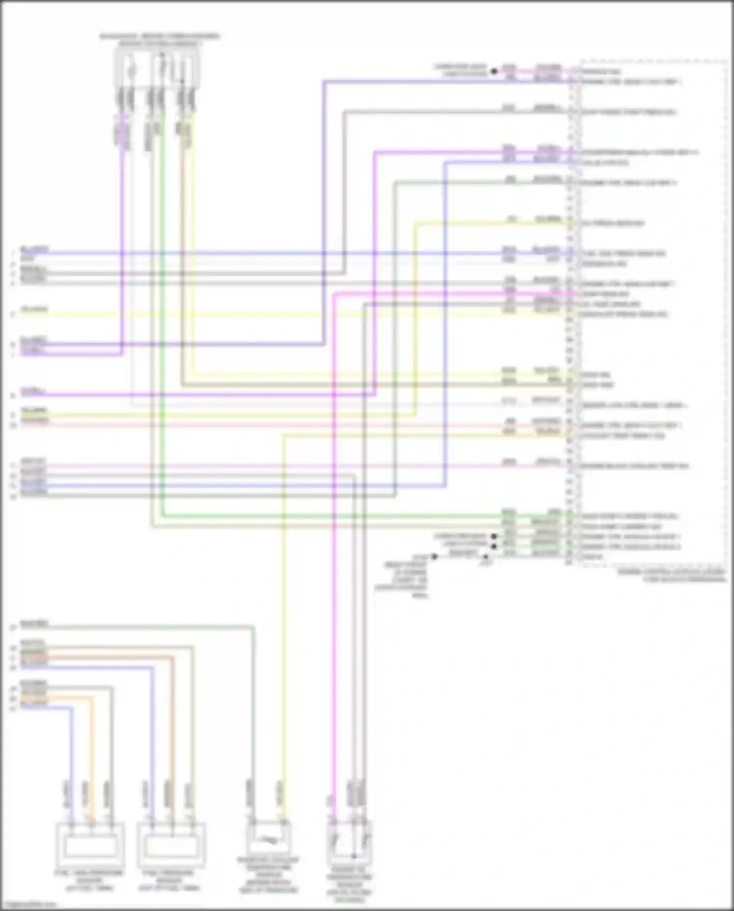 Wiring diagram yel/red for Cadillac CT4 I (2019-2024) (7 of 7)