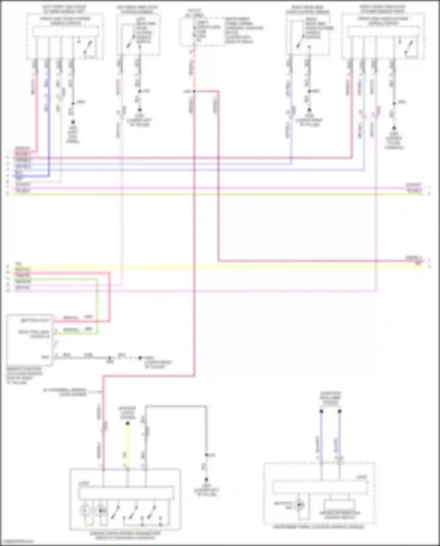 CT5-V Cadillac I (2019-2024): Anti-theft circuit (3 of 4)