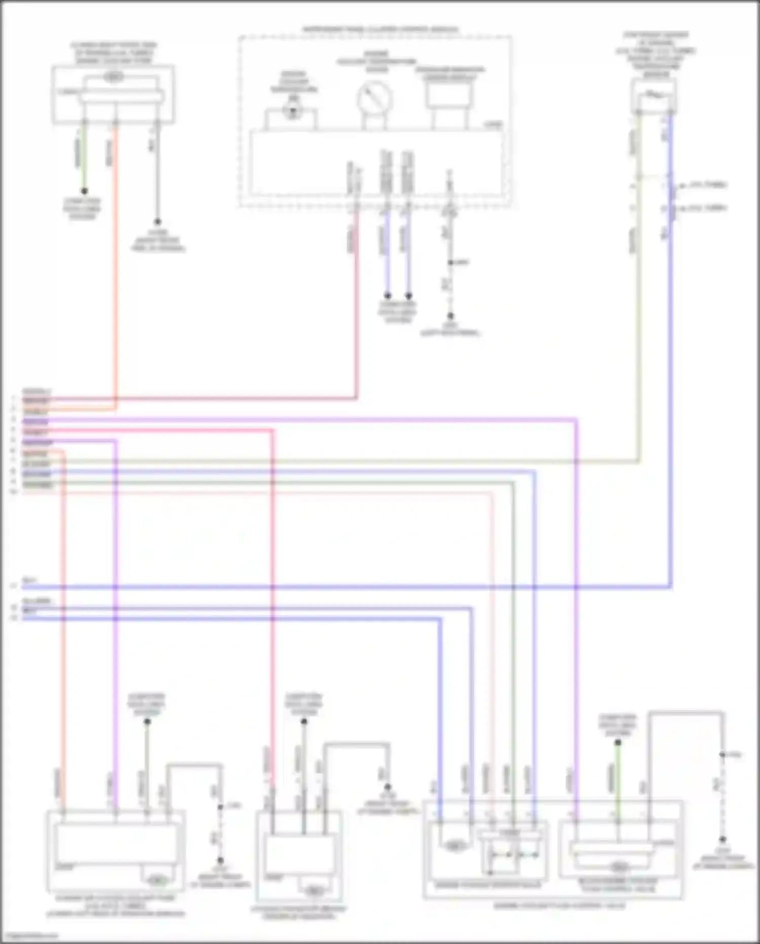 CT5-V Cadillac I (2019-2024): Cooling fan circuit (2 of 2)