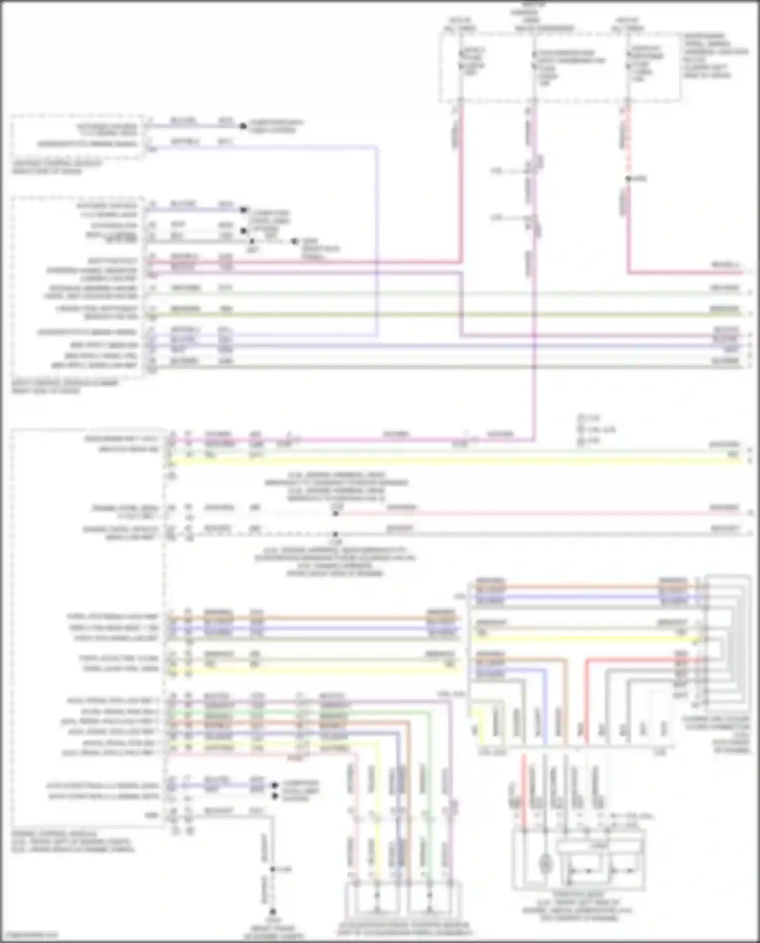 CT5-V Cadillac I (2019-2024): Cruise control circuit (1 of 2)