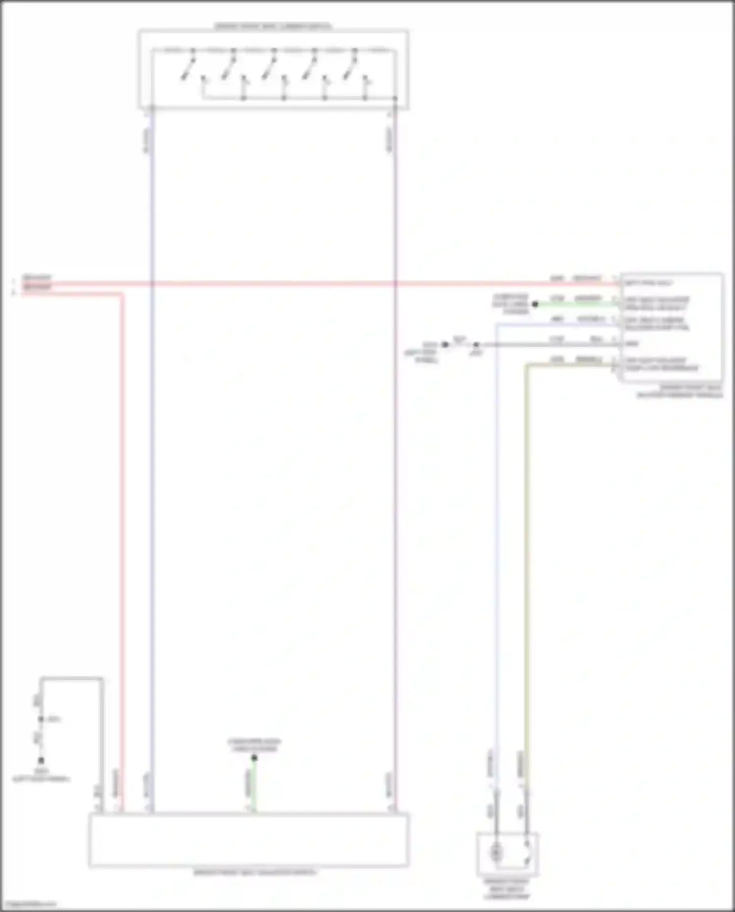 CT5-V Cadillac I (2019-2024): Driver"s memory seat circuit (2 of 2)