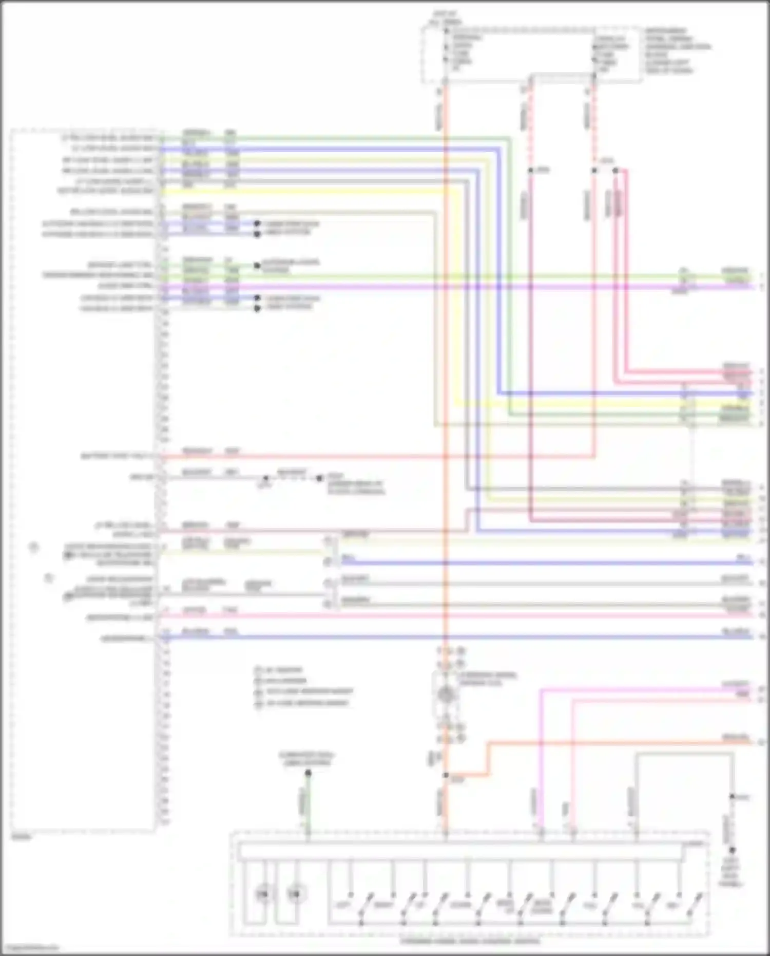 CT5-V Cadillac I (2019-2024): Navigation circuit, w/o surround amplifier (1 of 5)