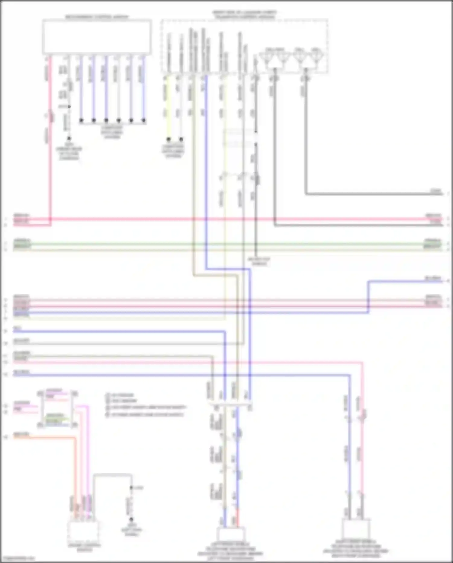 CT5-V Cadillac I (2019-2024): Navigation circuit, w/ surround amplifier (2 of 5)