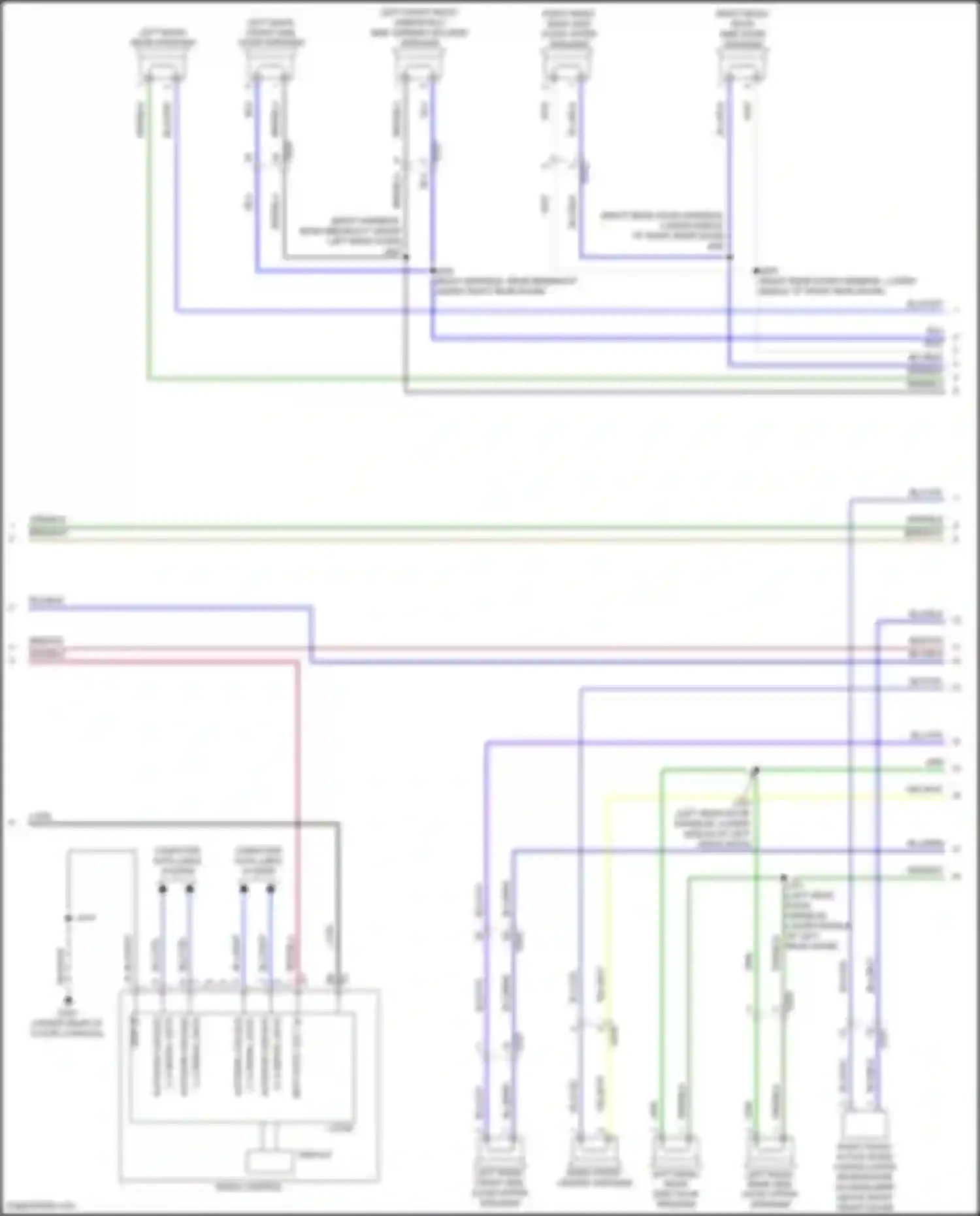 CT5-V Cadillac I (2019-2024): Navigation circuit, w/ surround amplifier (4 of 5)