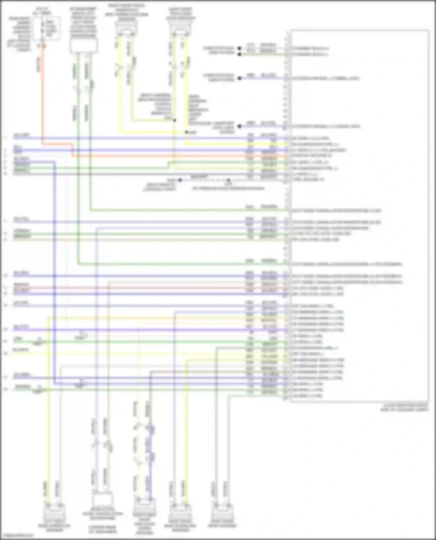 CT5-V Cadillac I (2019-2024): Navigation circuit, w/ surround amplifier (5 of 5)