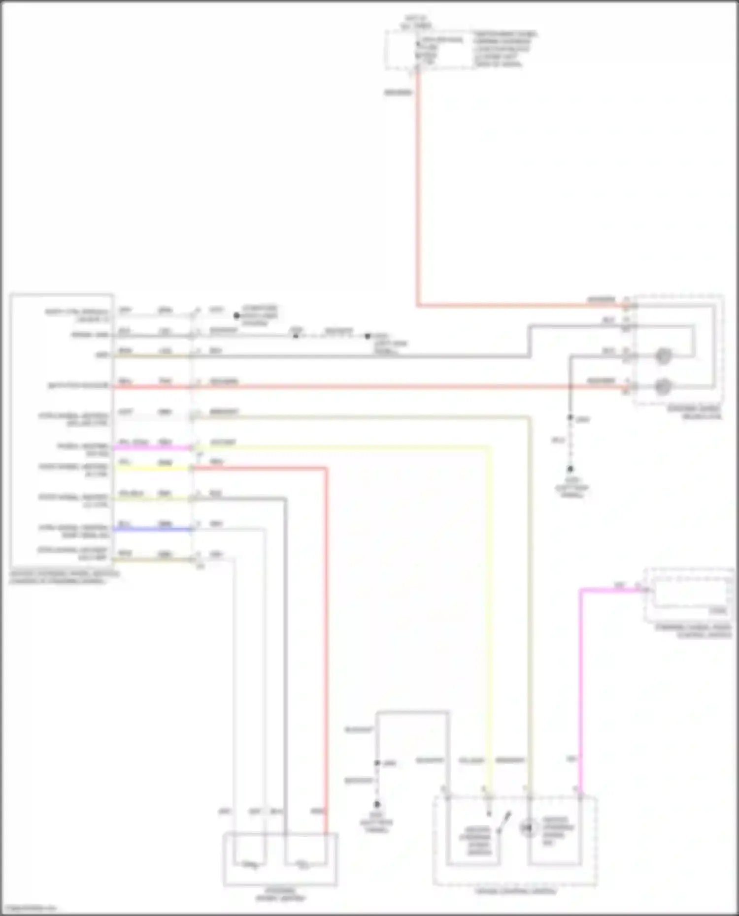 CT5-V Cadillac I (2019-2024): Heated steering wheel circuit