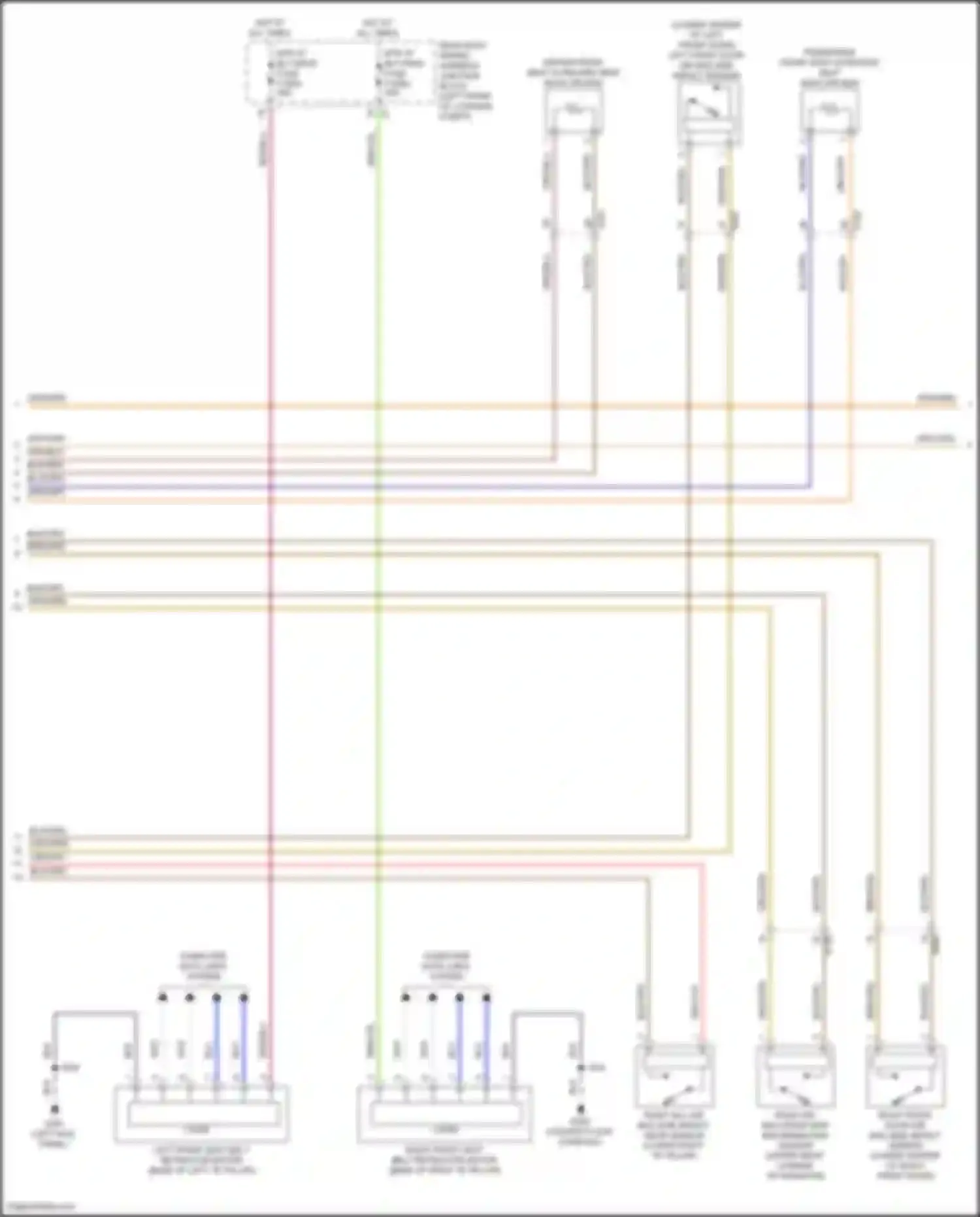 CT5-V Cadillac I (2019-2024): Supplemental restraints circuit (3 of 4)