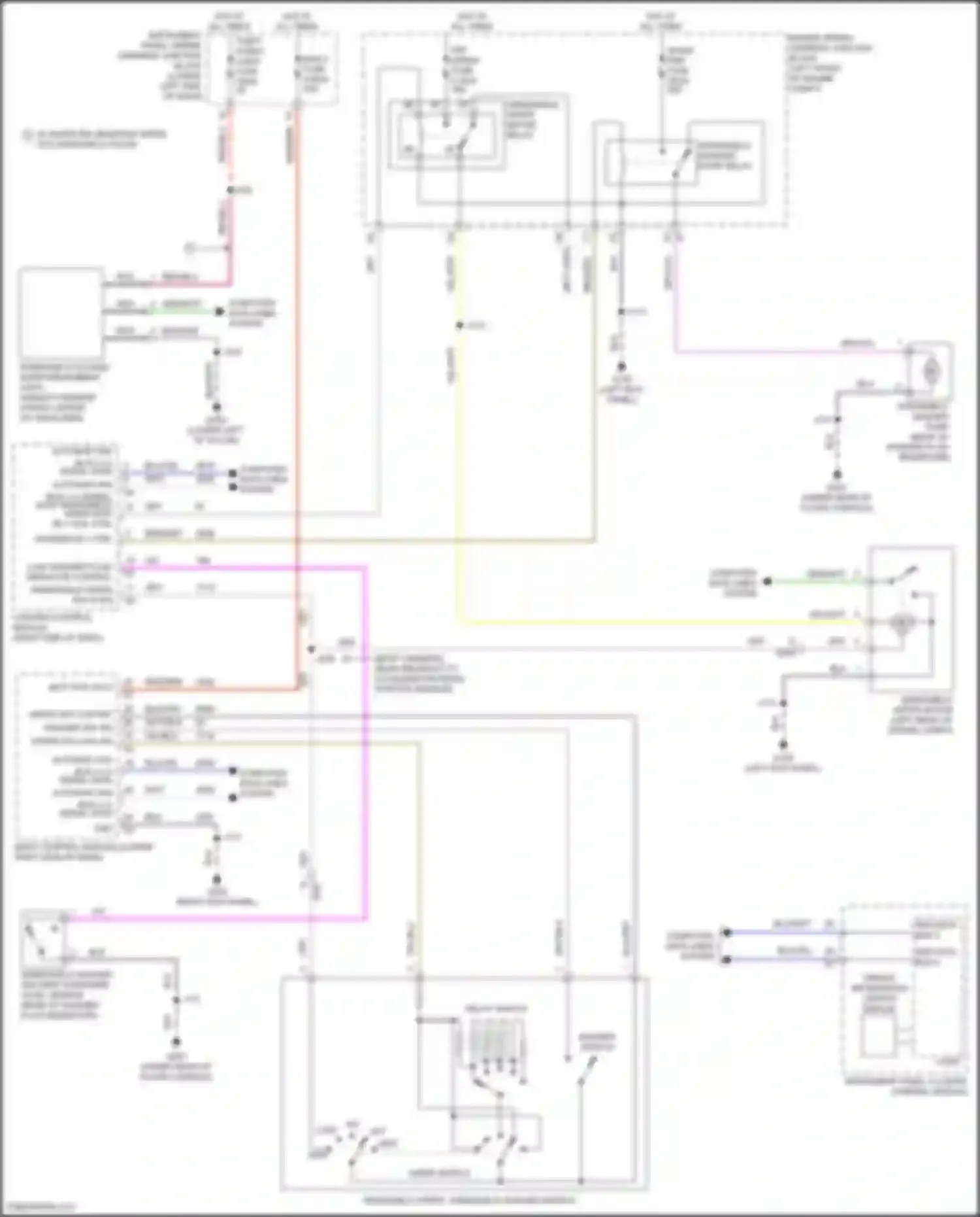 CT5-V Cadillac I (2019-2024): Wiper/washer circuit