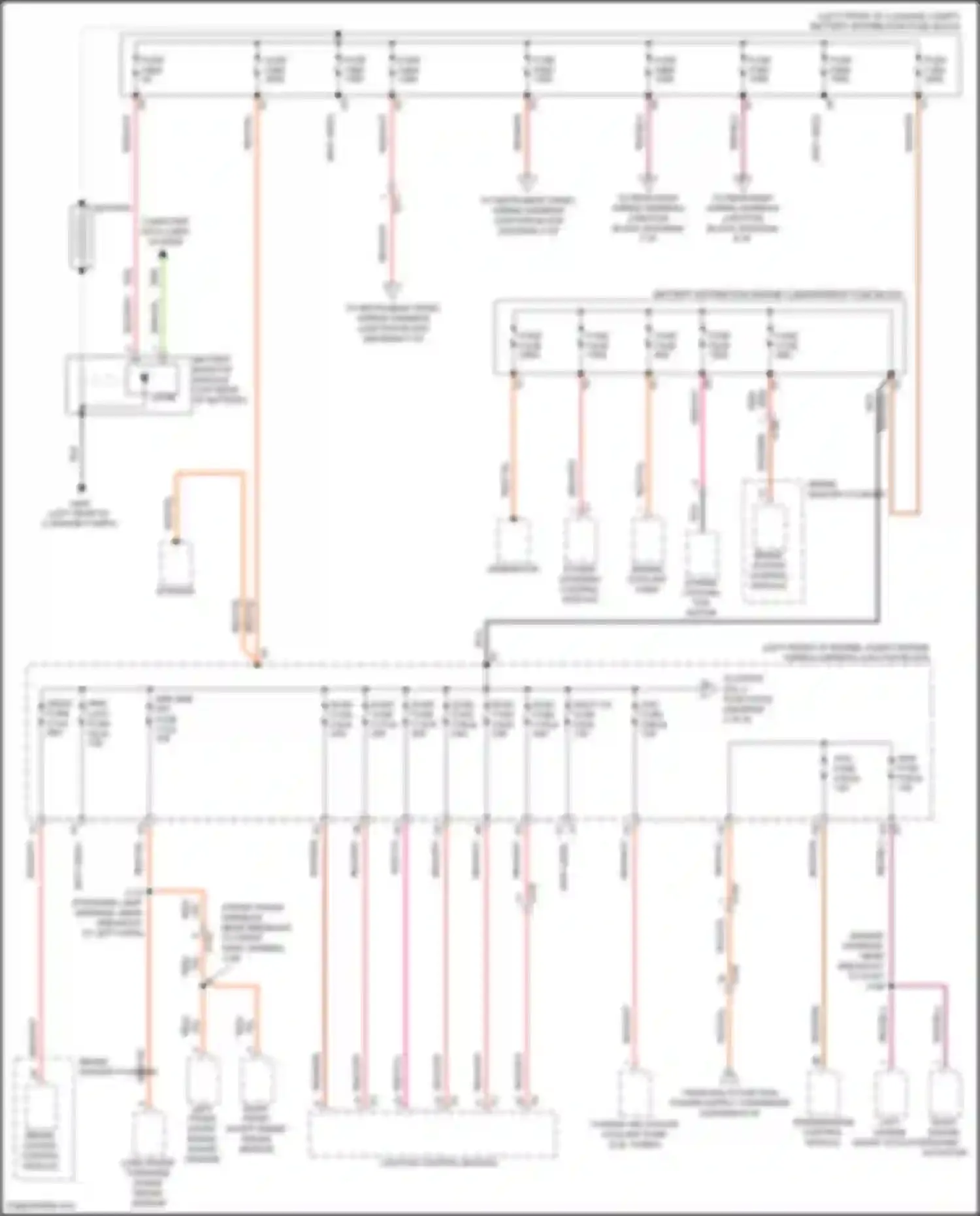 Wiring diagram brake master cylinder) for Cadillac CT5-V I (2019-2024) (3 of 4)
