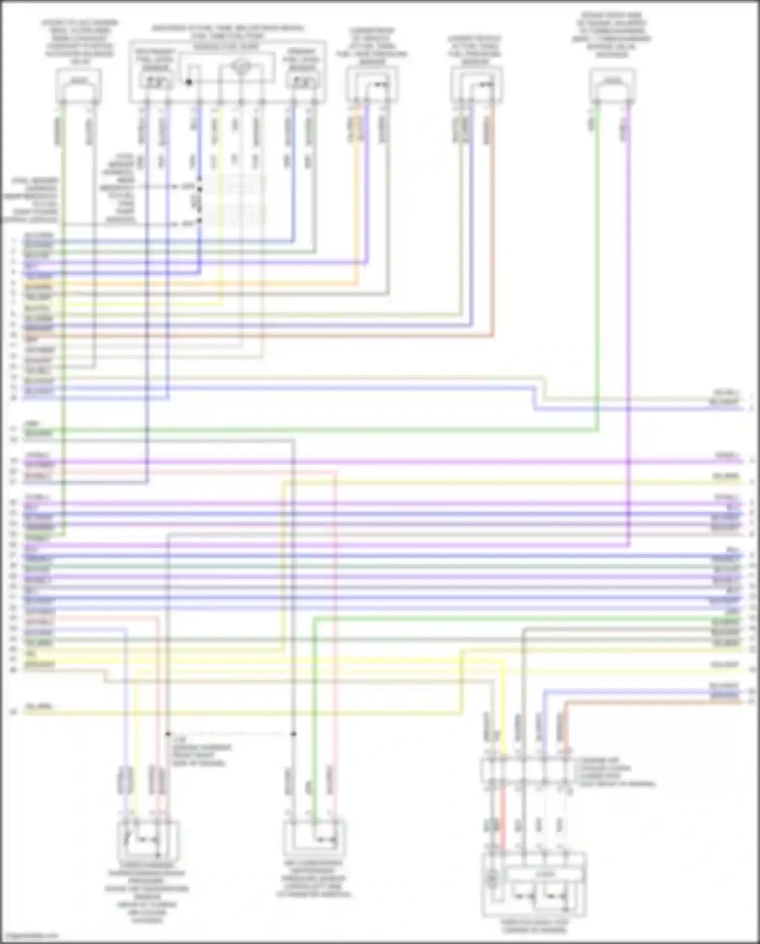 Wiring diagram brn/red for Cadillac CT5-V I (2019-2024) (10 of 21)
