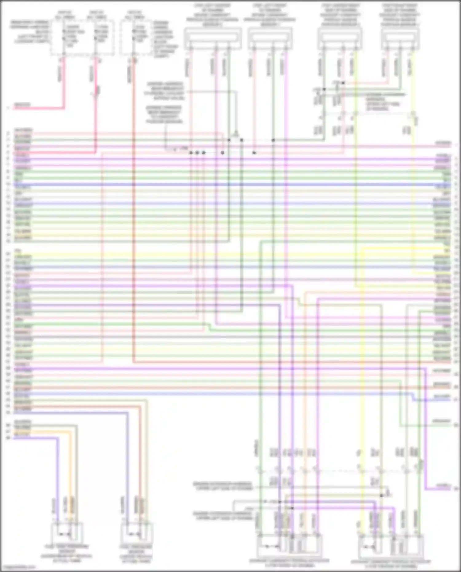 Wiring diagram brn/red for Cadillac CT5-V I (2019-2024) (3 of 21)