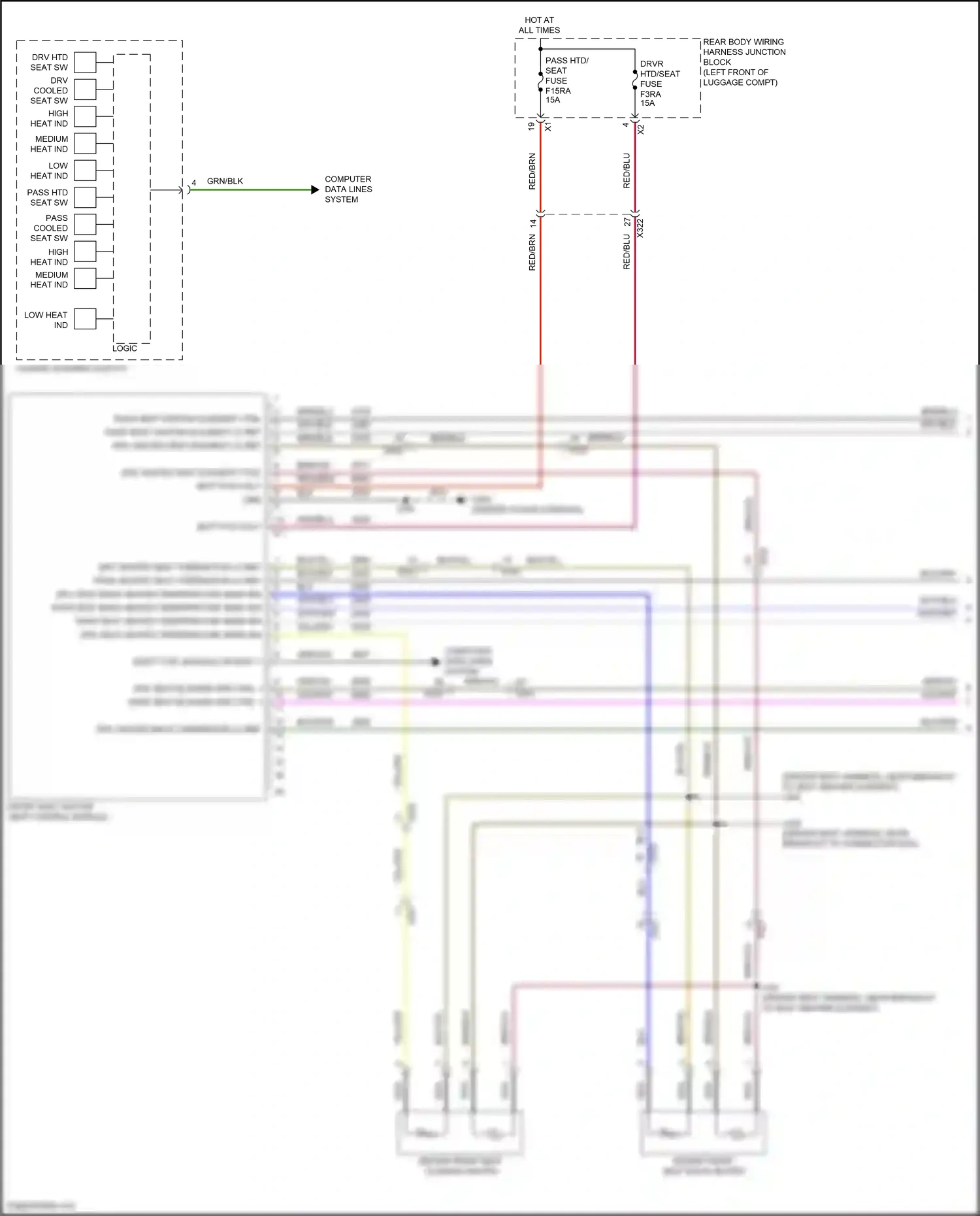 Cadillac CT5-V I (2019-2024) computer data lines system wiring diagram  (13 of 122)