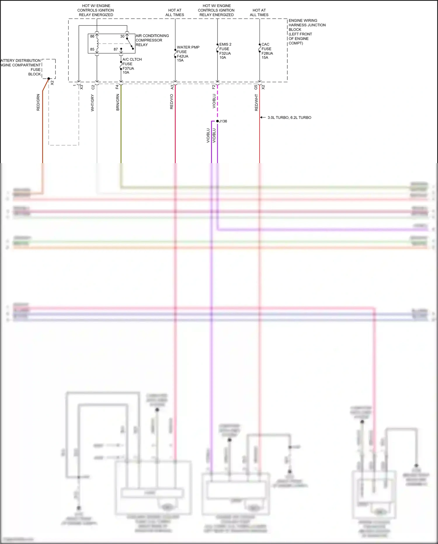 Cadillac CT5-V I (2019-2024) computer data lines system wiring diagram  (11 of 122)