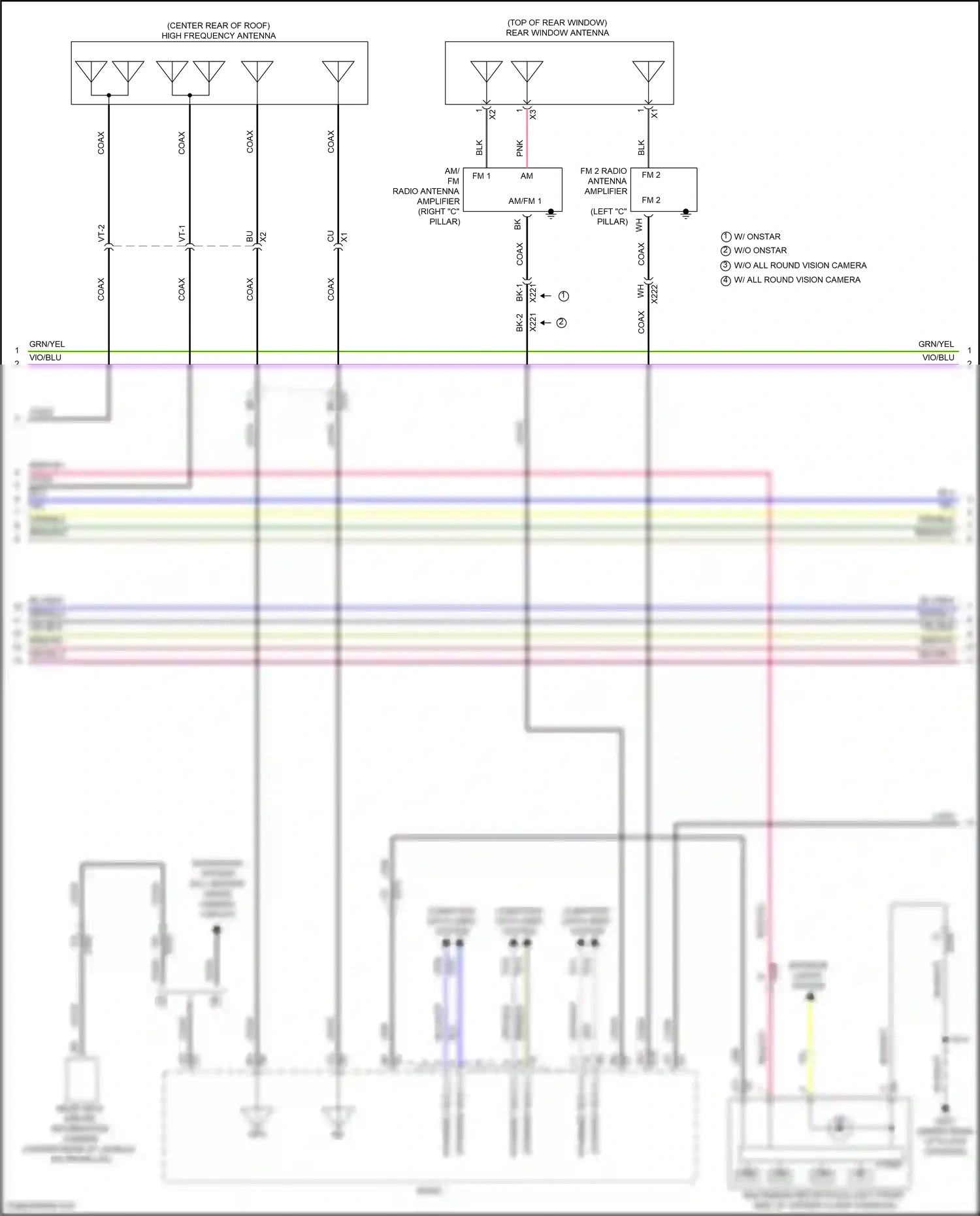 Cadillac CT5-V I (2019-2024) computer data lines system wiring diagram  (44 of 122)