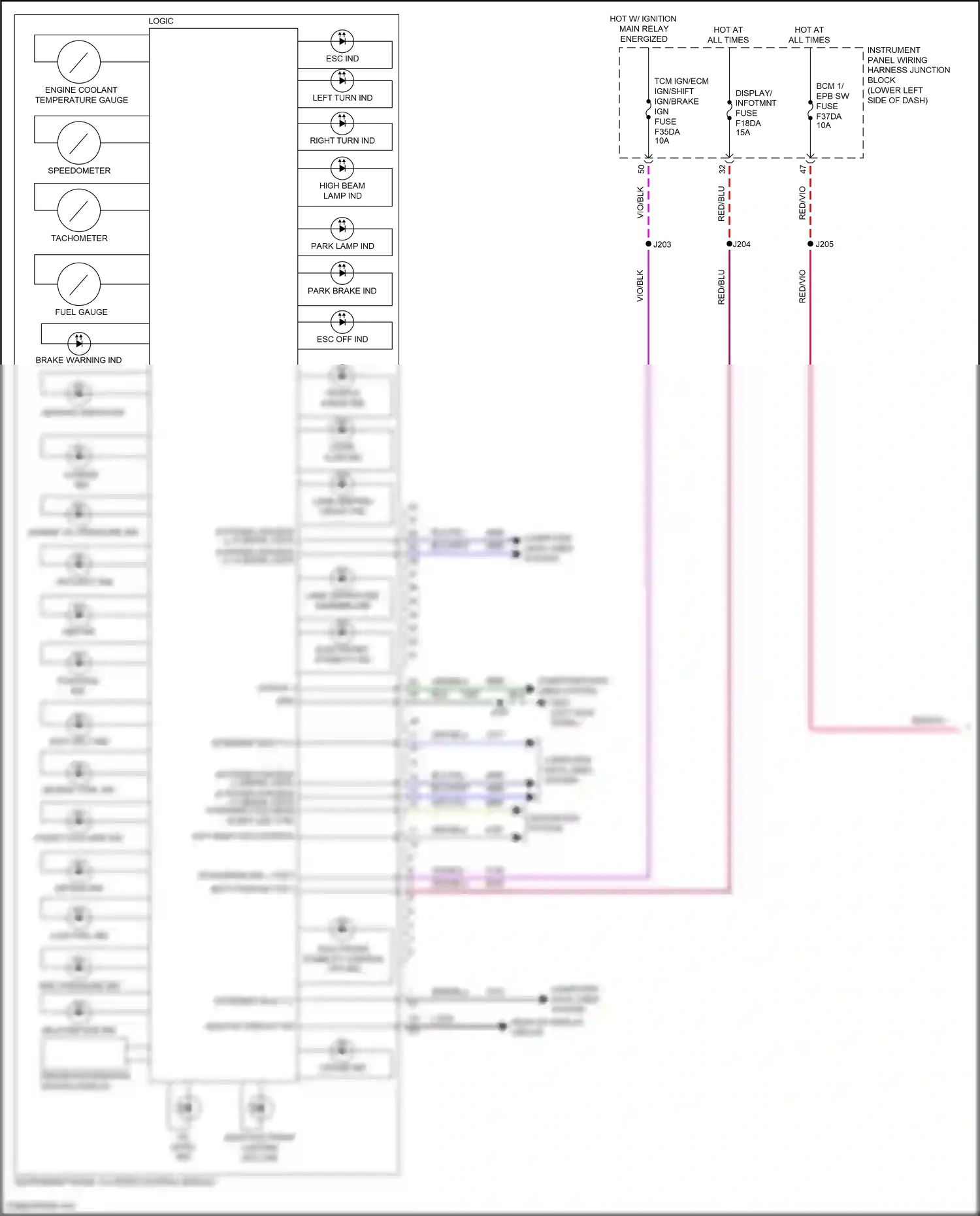 Cadillac CT5-V I (2019-2024) computer data lines system wiring diagram  (55 of 122)