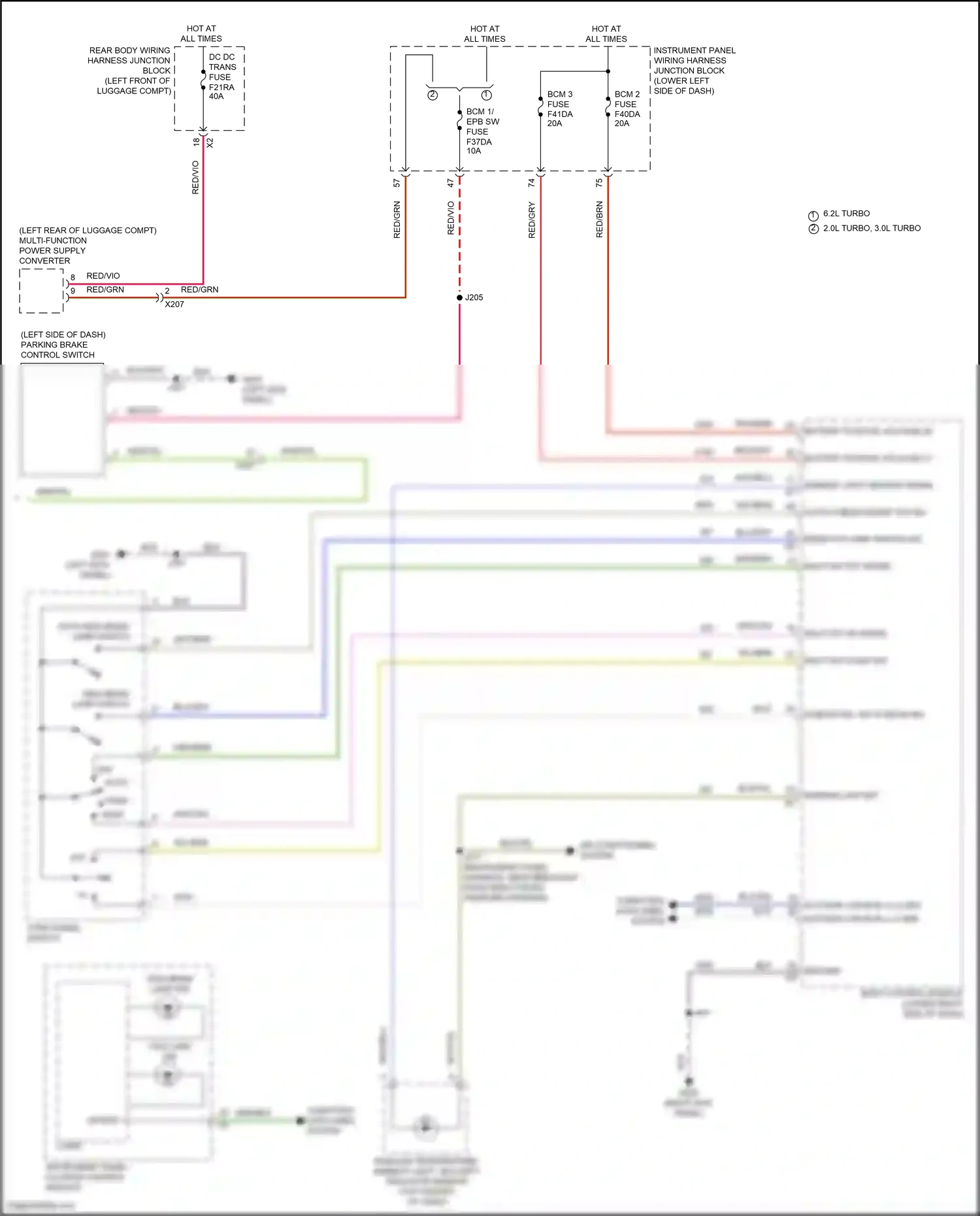 Cadillac CT5-V I (2019-2024) computer data lines system wiring diagram  (77 of 122)