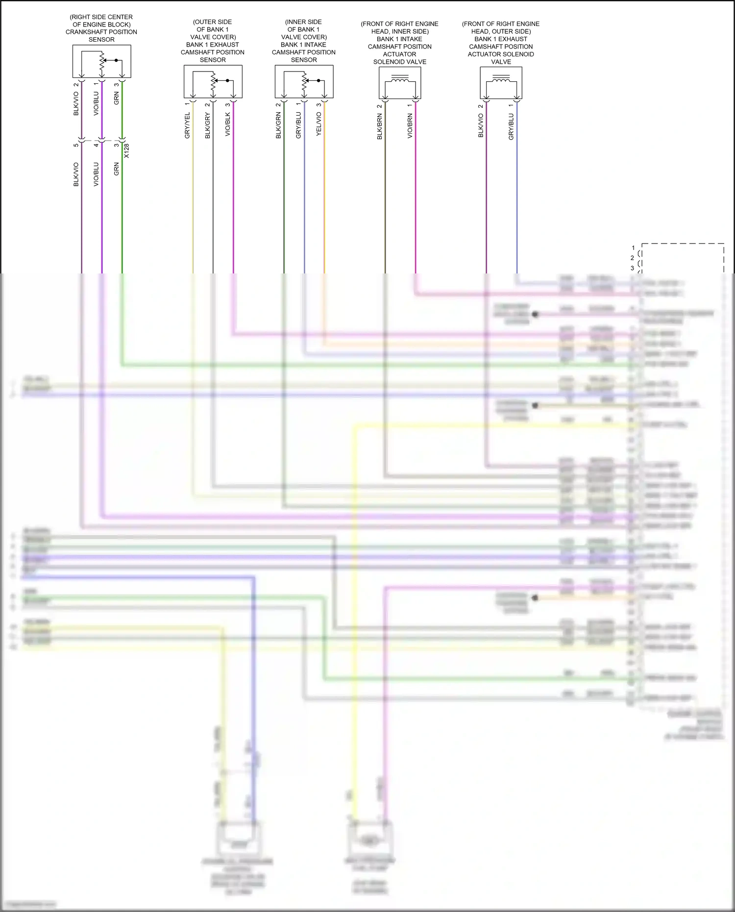 Cadillac CT5-V I (2019-2024) computer data lines system wiring diagram  (119 of 122)