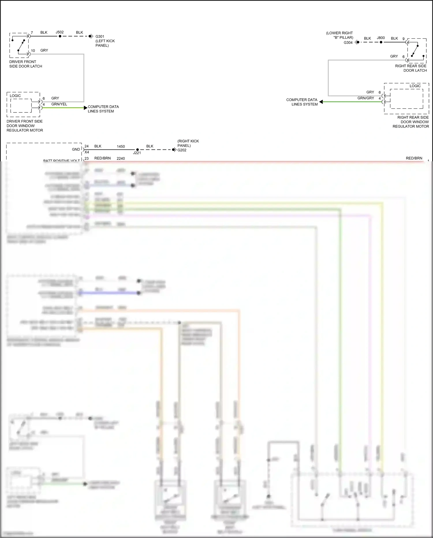Cadillac CT5-V I (2019-2024) computer data lines system wiring diagram  (18 of 122)