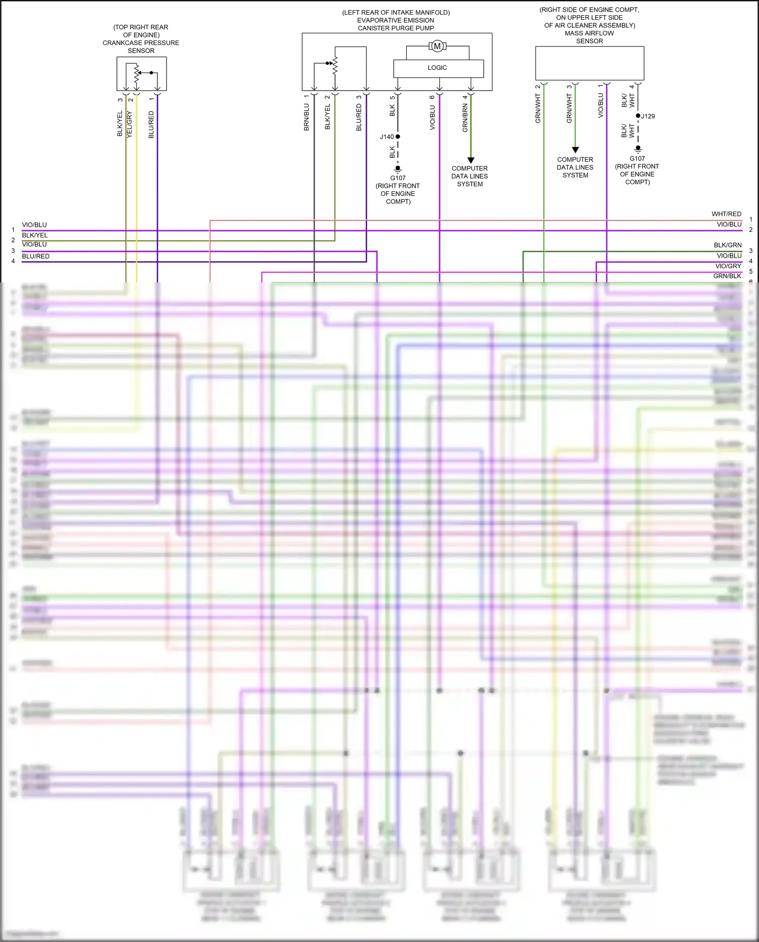 Cadillac CT5-V I (2019-2024) computer data lines system wiring diagram  (112 of 122)