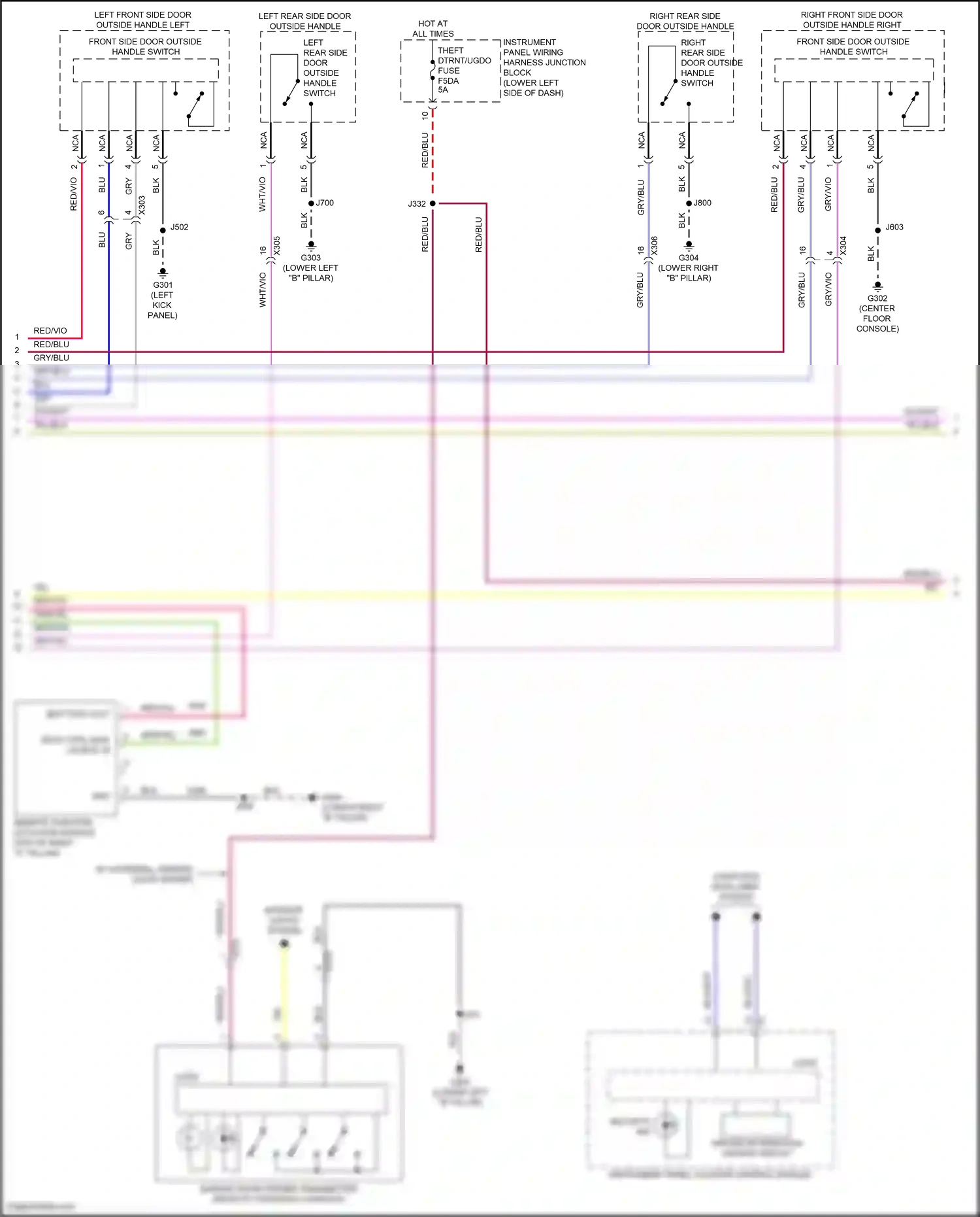 Cadillac CT5-V I (2019-2024) computer data lines system wiring diagram  (83 of 122)