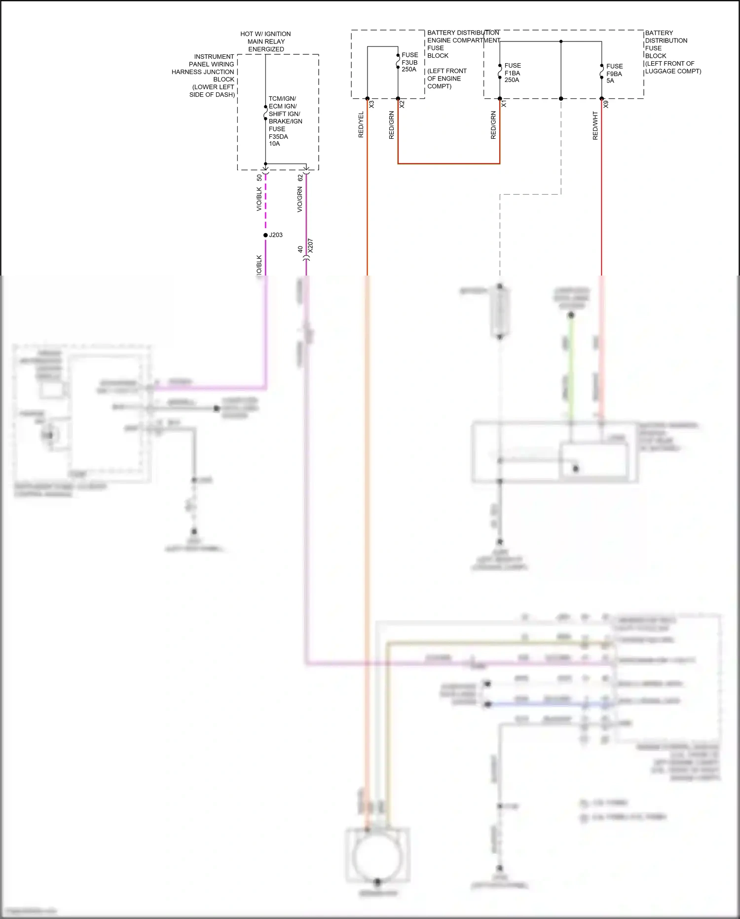 Cadillac CT5-V I (2019-2024) engine control module wiring diagram  (2 of 23)