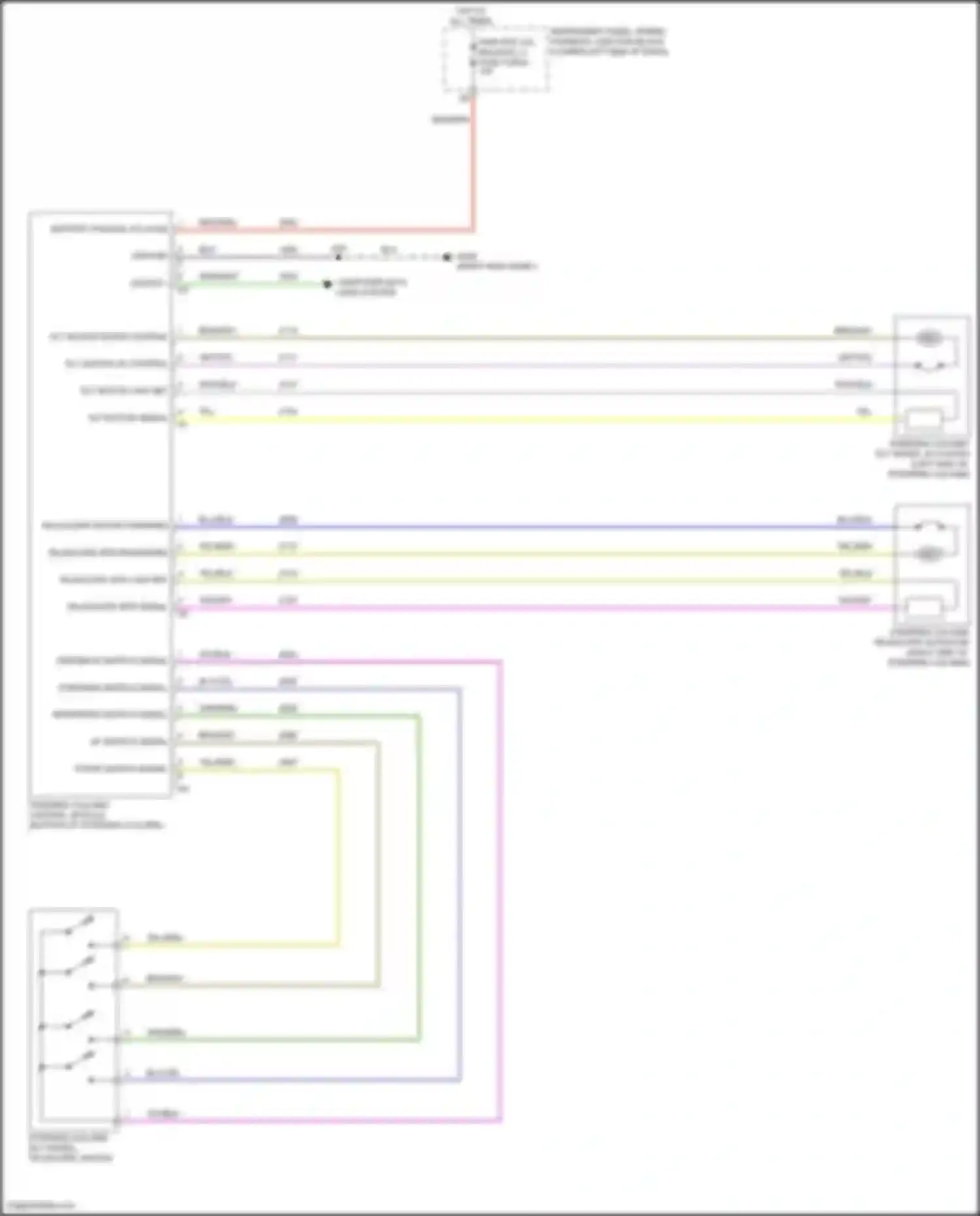 Wiring diagram grn/brn for Cadillac CT5-V I (2019-2024) (19 of 29)