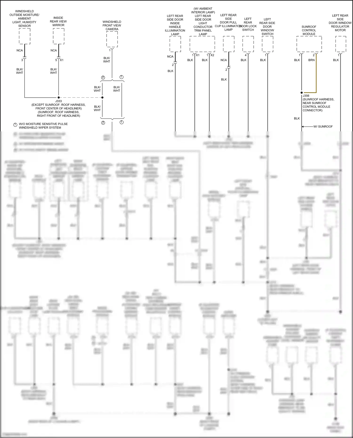 Cadillac CT5-V I (2019-2024) image processing module wiring diagram  (1 of 2)