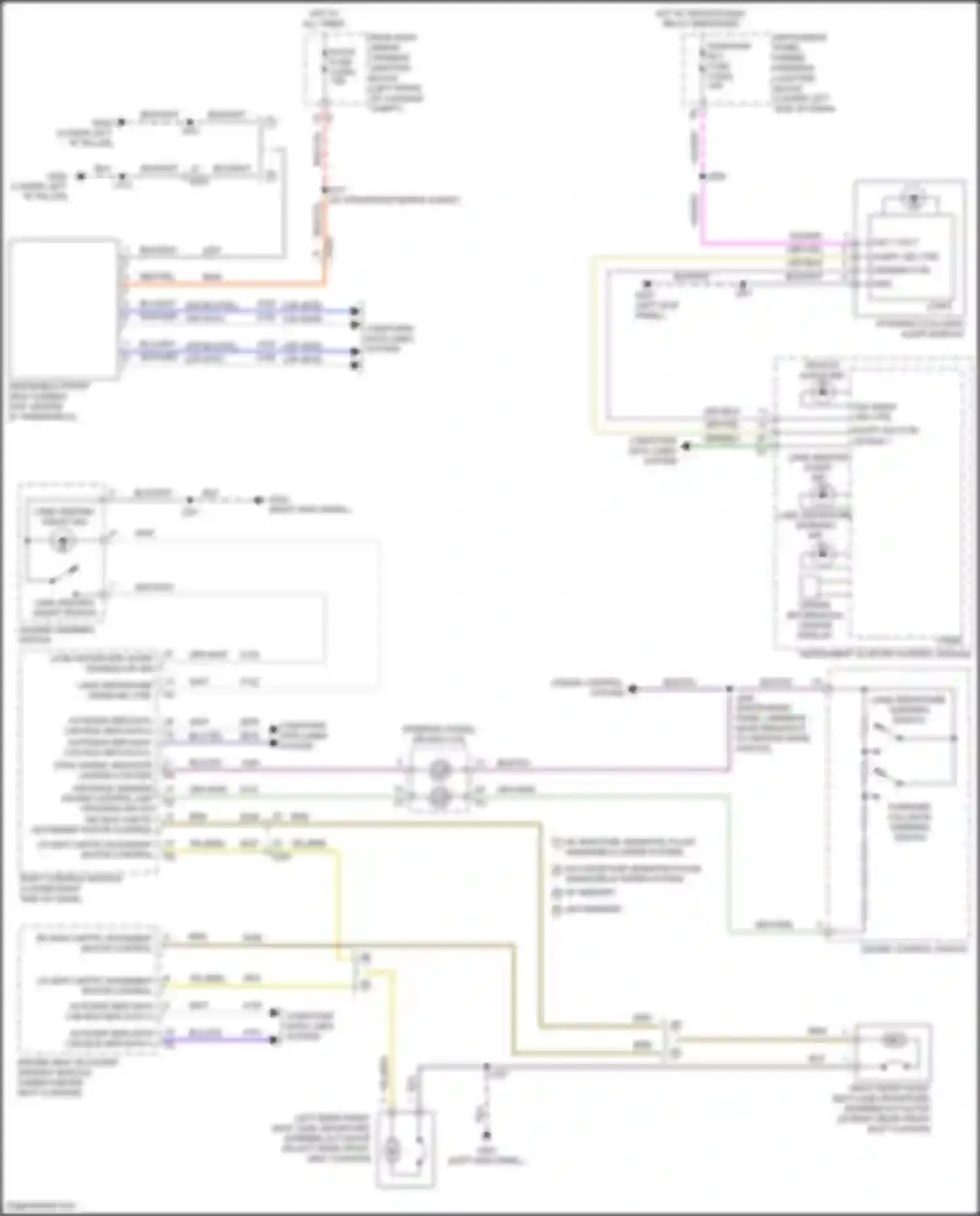 Wiring diagram lane departure warn ind ctrl for Cadillac CT5-V I (2019-2024) (1 of 1)