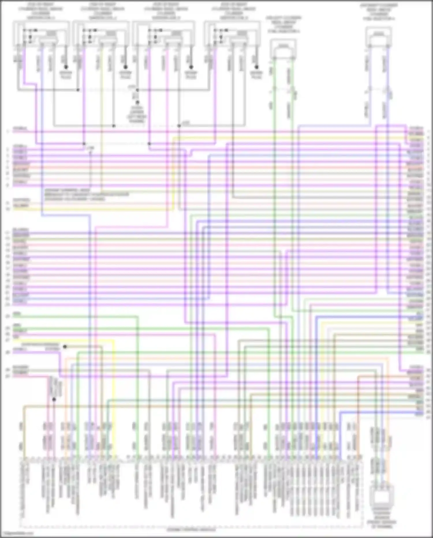 Wiring diagram pos sens low ref for Cadillac CT5-V I (2019-2024) (1 of 1)