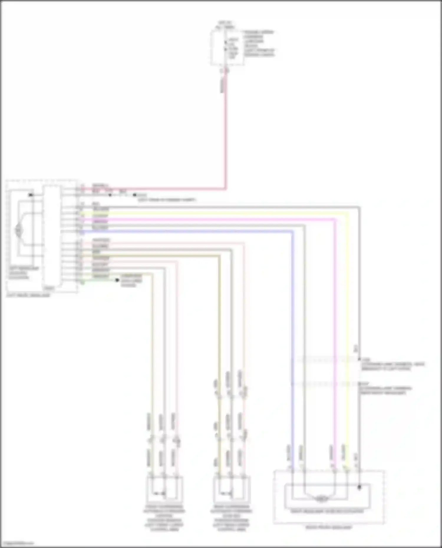 Wiring diagram right front headlamp for Cadillac CT5-V I (2019-2024) (4 of 4)
