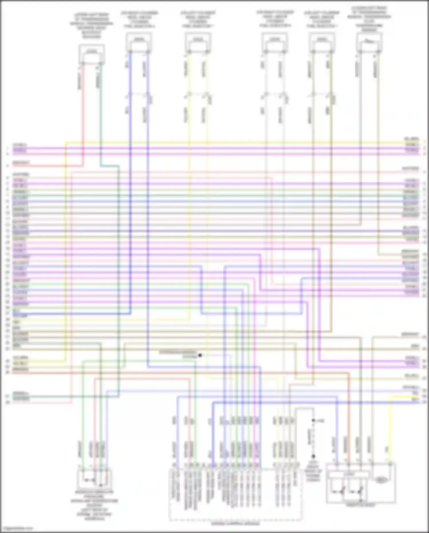 Wiring diagram temp sens sig for Cadillac CT5-V I (2019-2024) (6 of 6)