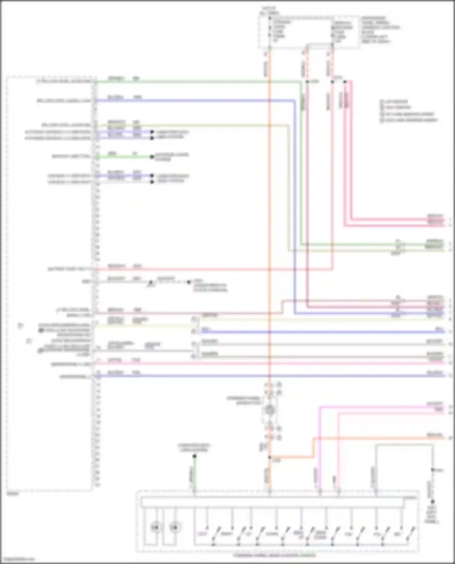 Wiring diagram w/o onstar for Cadillac CT5-V I (2019-2024) (8 of 13)