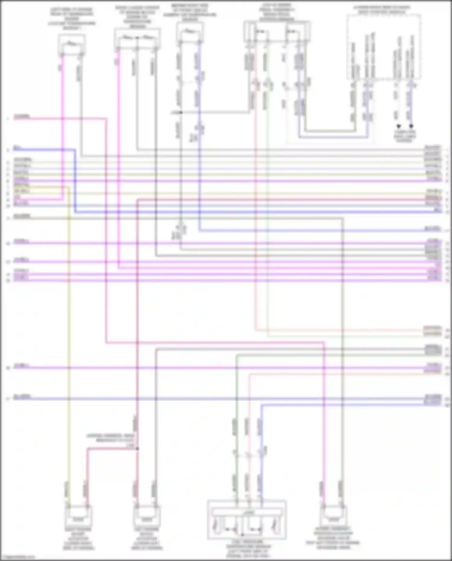 CT5 Cadillac I (2019-2024): Wiring diagram engine performance 2.0l vin k (4 of 11)