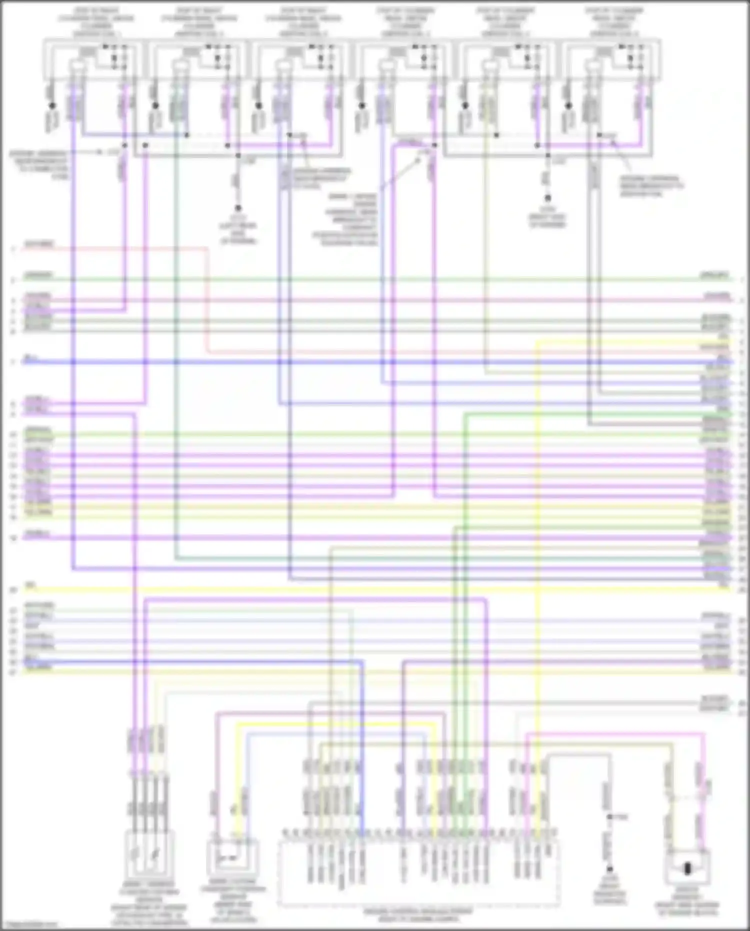 CT5 Cadillac I (2019-2024): Wiring diagram engine performance 3.0l vin w (4 of 9)