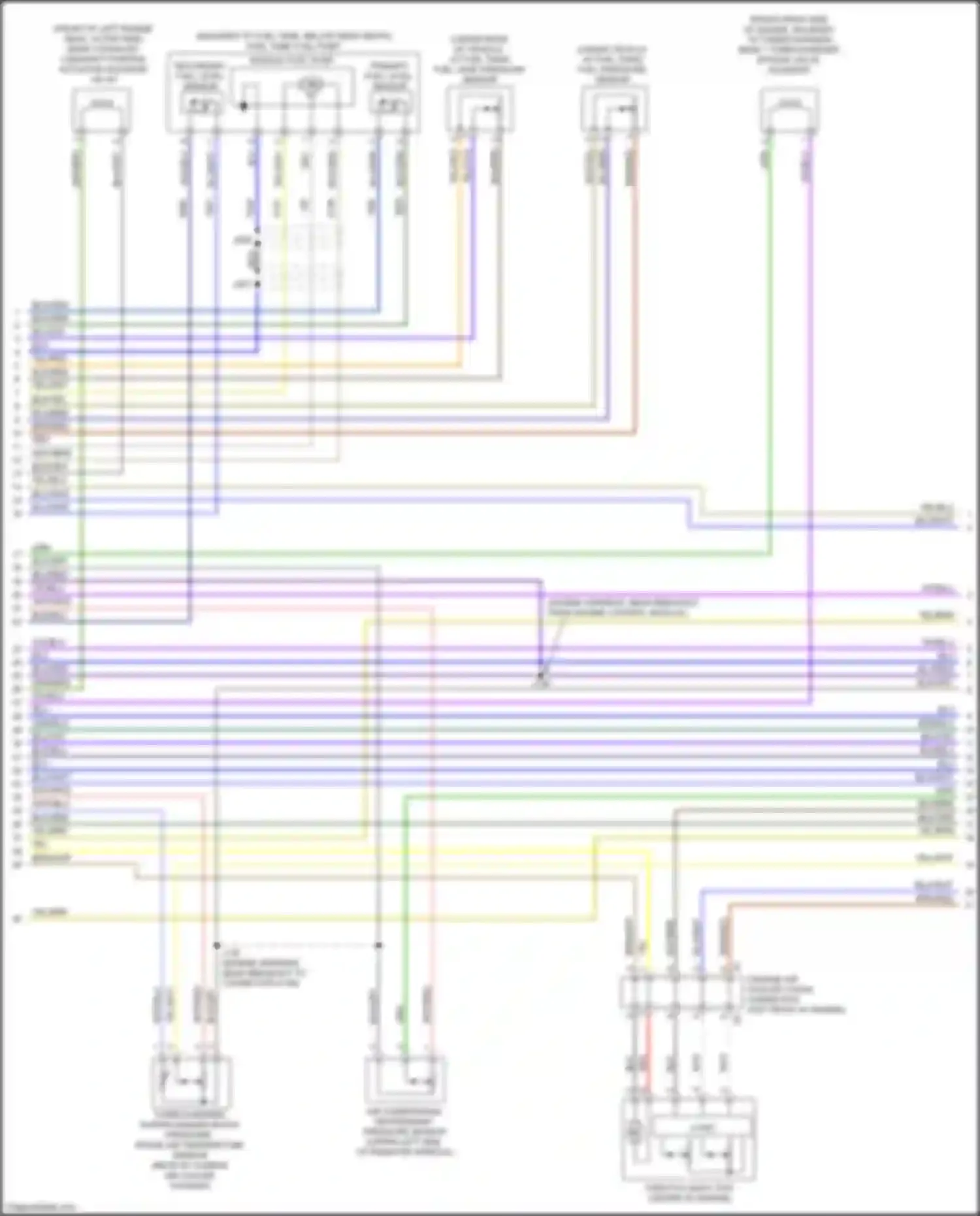 CT5 Cadillac I (2019-2024): Wiring diagram engine performance 3.0l vin w (7 of 9)