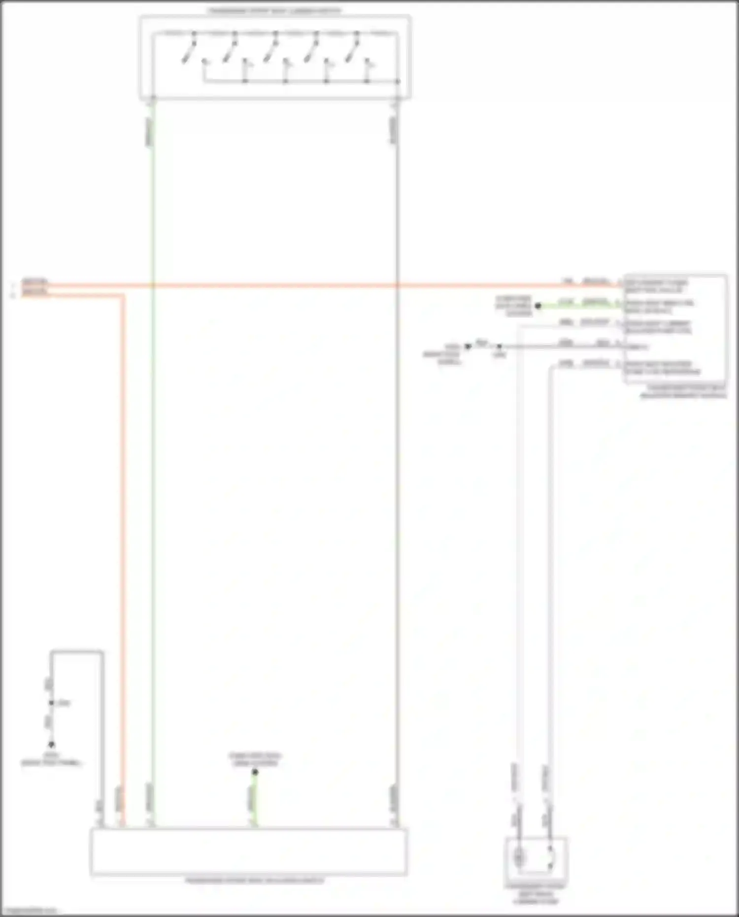 CT5 Cadillac I (2019-2024): Passenger"s memory seat circuit (2 of 2)