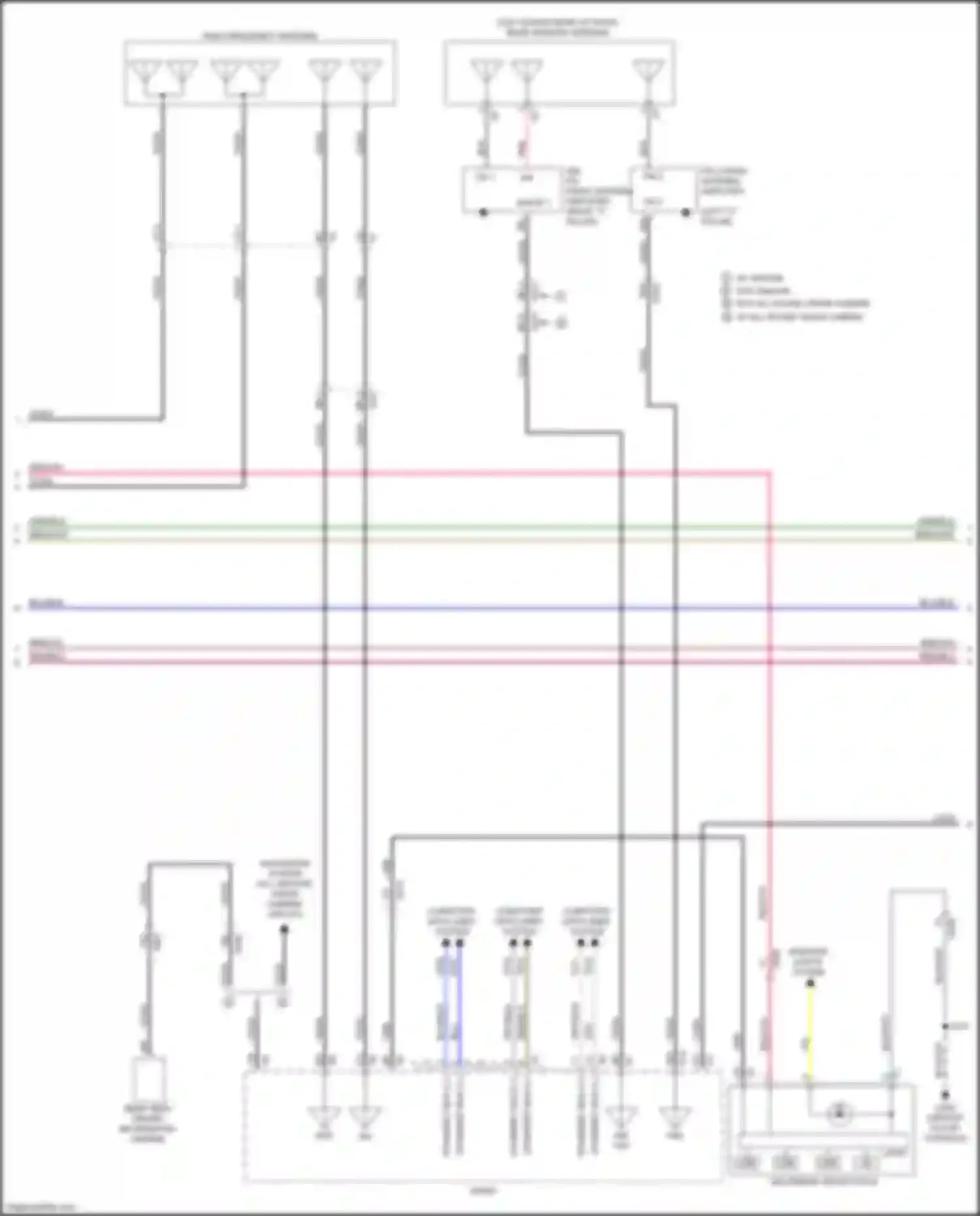 CT5 Cadillac I (2019-2024): Navigation circuit, w/ surround amplifier (3 of 5)