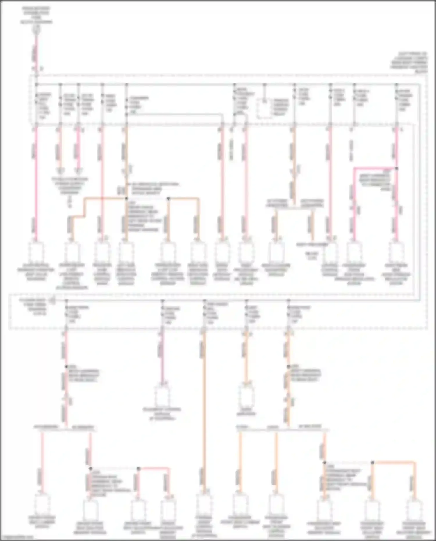 CT5 Cadillac I (2019-2024): Power distribution circuit (7 of 8)