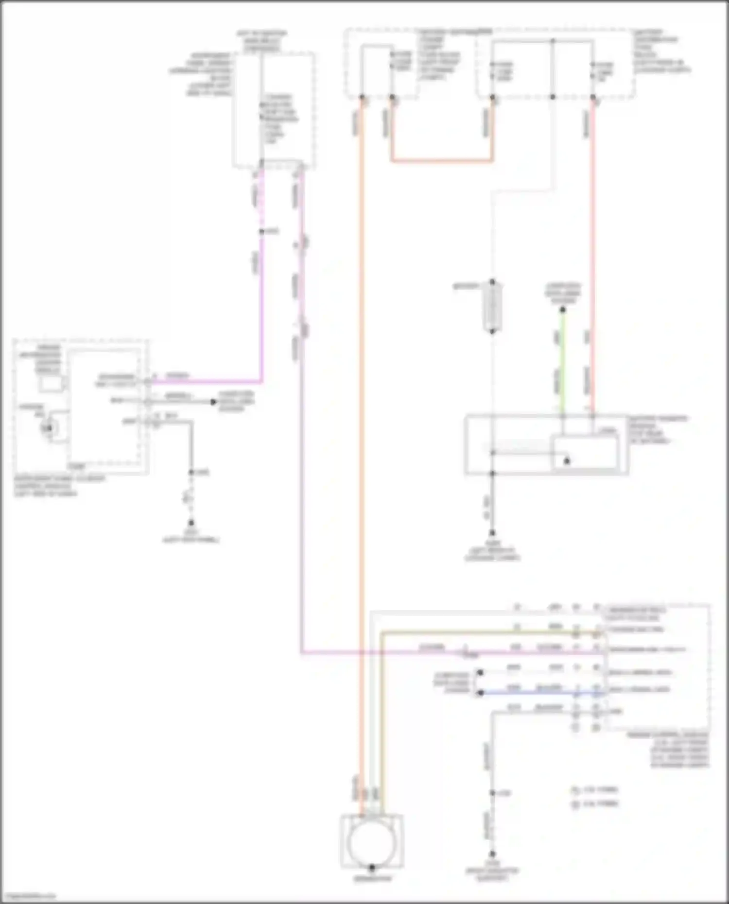 CT5 Cadillac I (2019-2024): Charging circuit