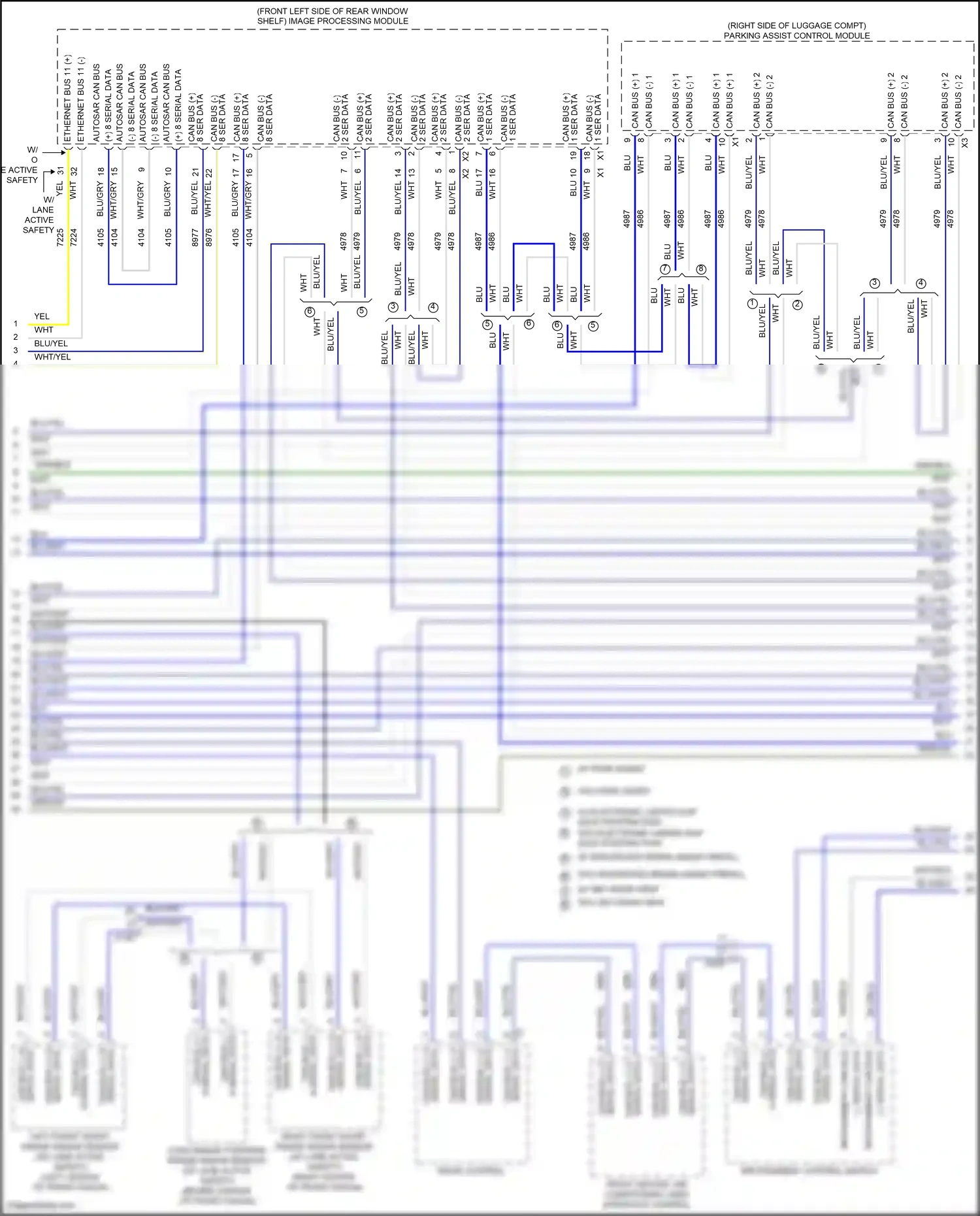 Cadillac CT5 I (2019-2024) 1 ser data wiring diagram  (1 of 2)