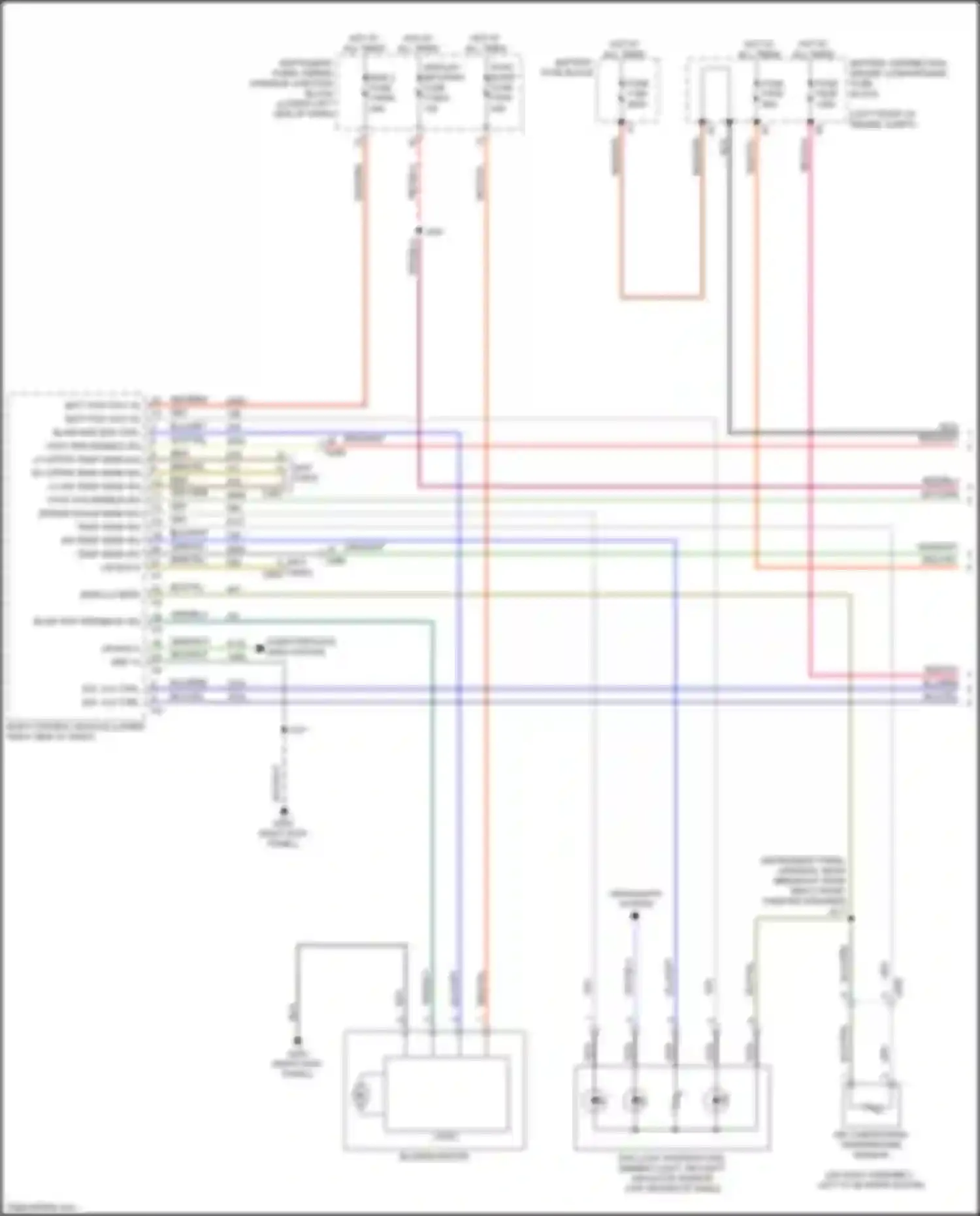 Wiring diagram blk for Cadillac CT5 I (2019-2024) (21 of 122)