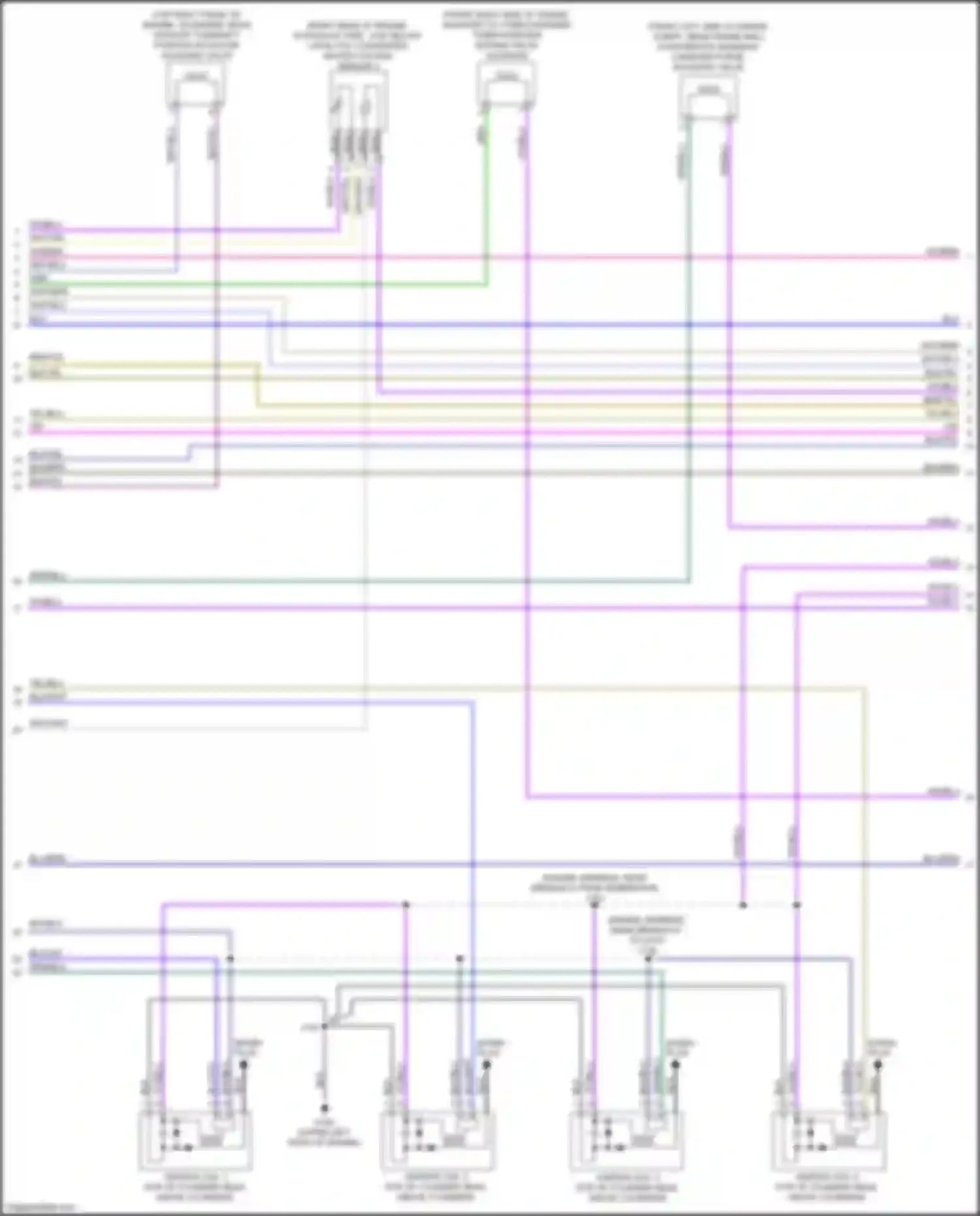 Wiring diagram blk/vio for Cadillac CT5 I (2019-2024) (10 of 18)