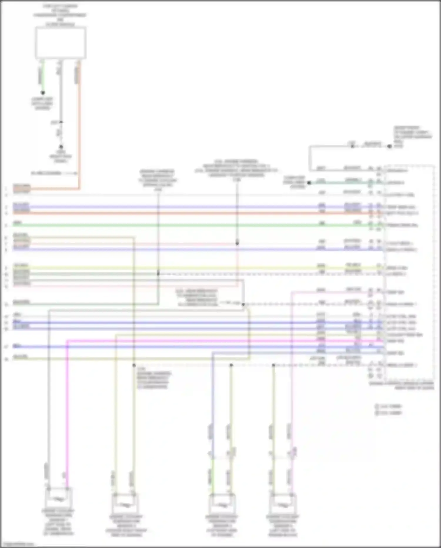 Wiring diagram blu for Cadillac CT5 I (2019-2024) (13 of 89)
