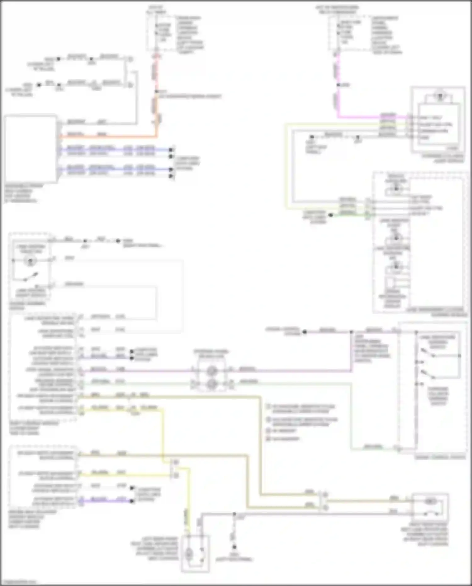 Wiring diagram blu/gry for Cadillac CT5 I (2019-2024) (33 of 55)