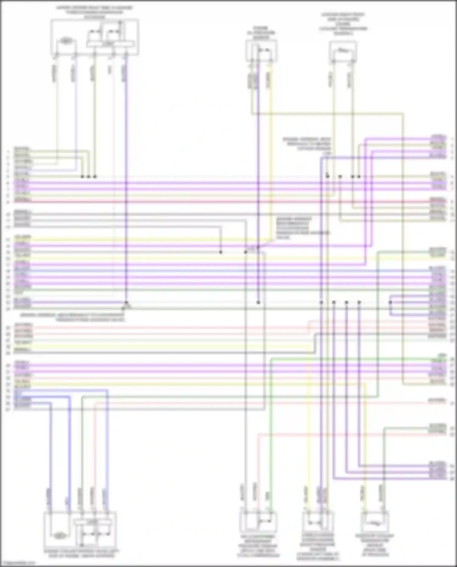 Wiring diagram blu/red for Cadillac CT5 I (2019-2024) (5 of 13)