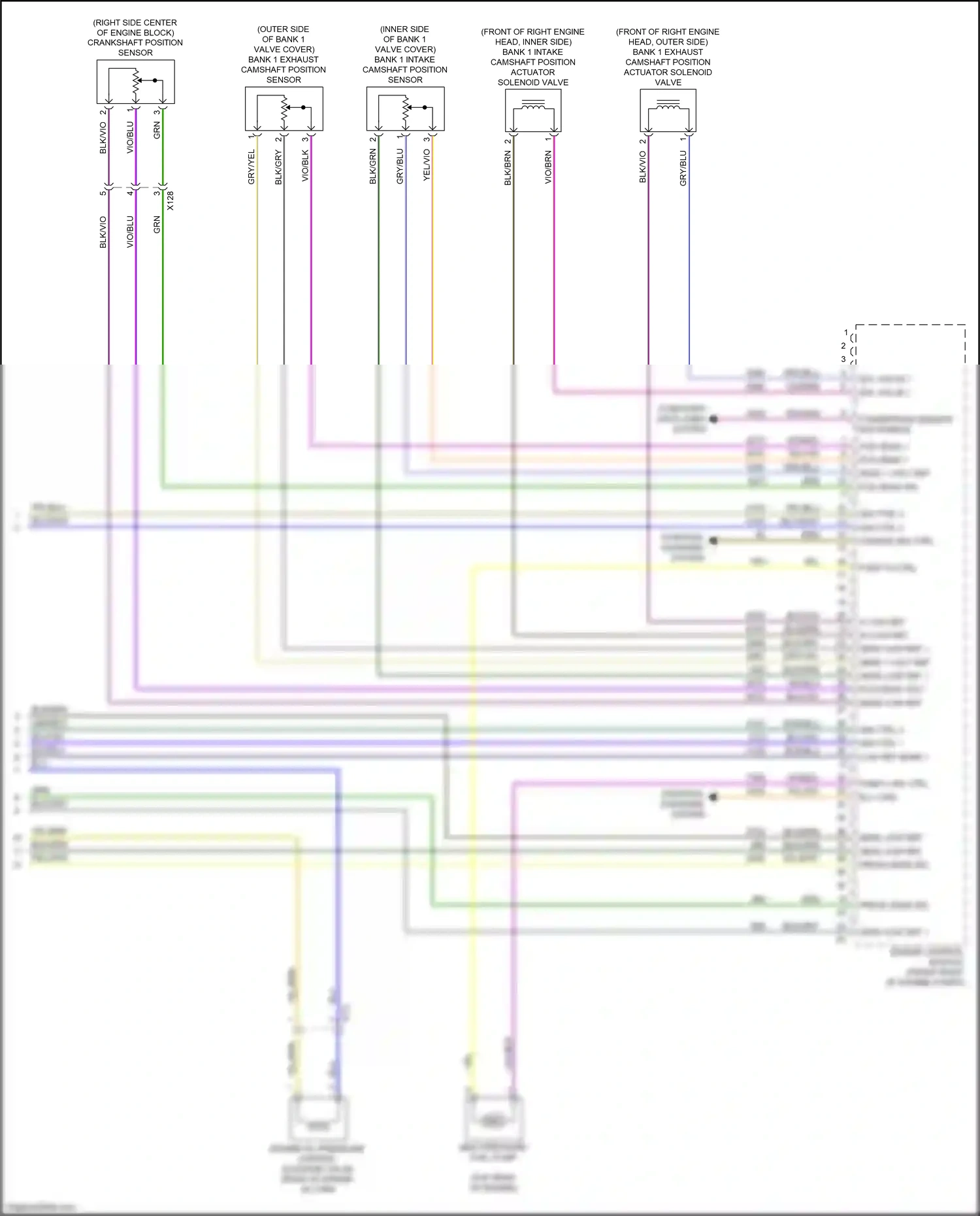 Cadillac CT5 I (2019-2024) charge ind ctrl wiring diagram  (3 of 3)