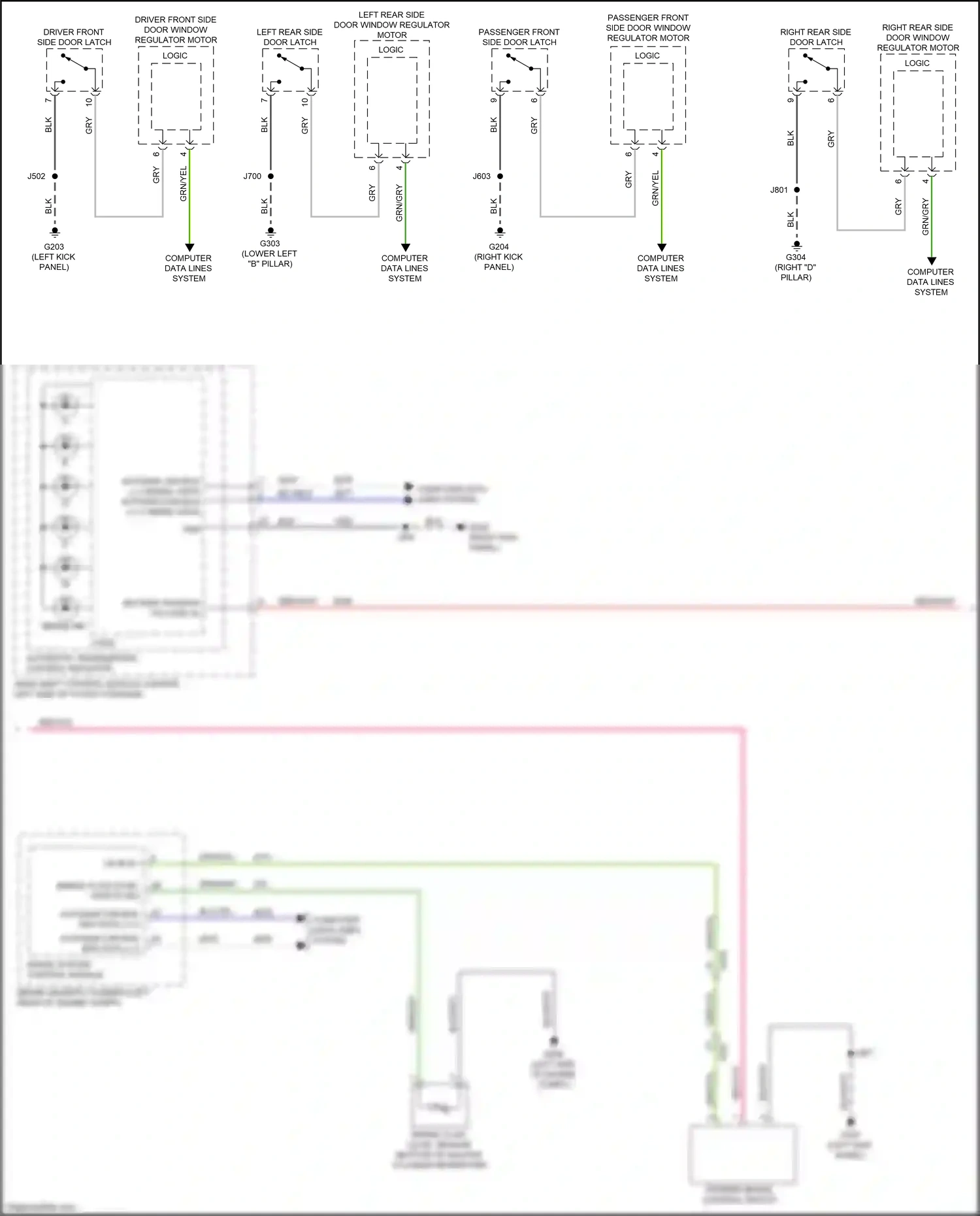 Cadillac CT5 I (2019-2024) computer data lines system wiring diagram  (19 of 114)