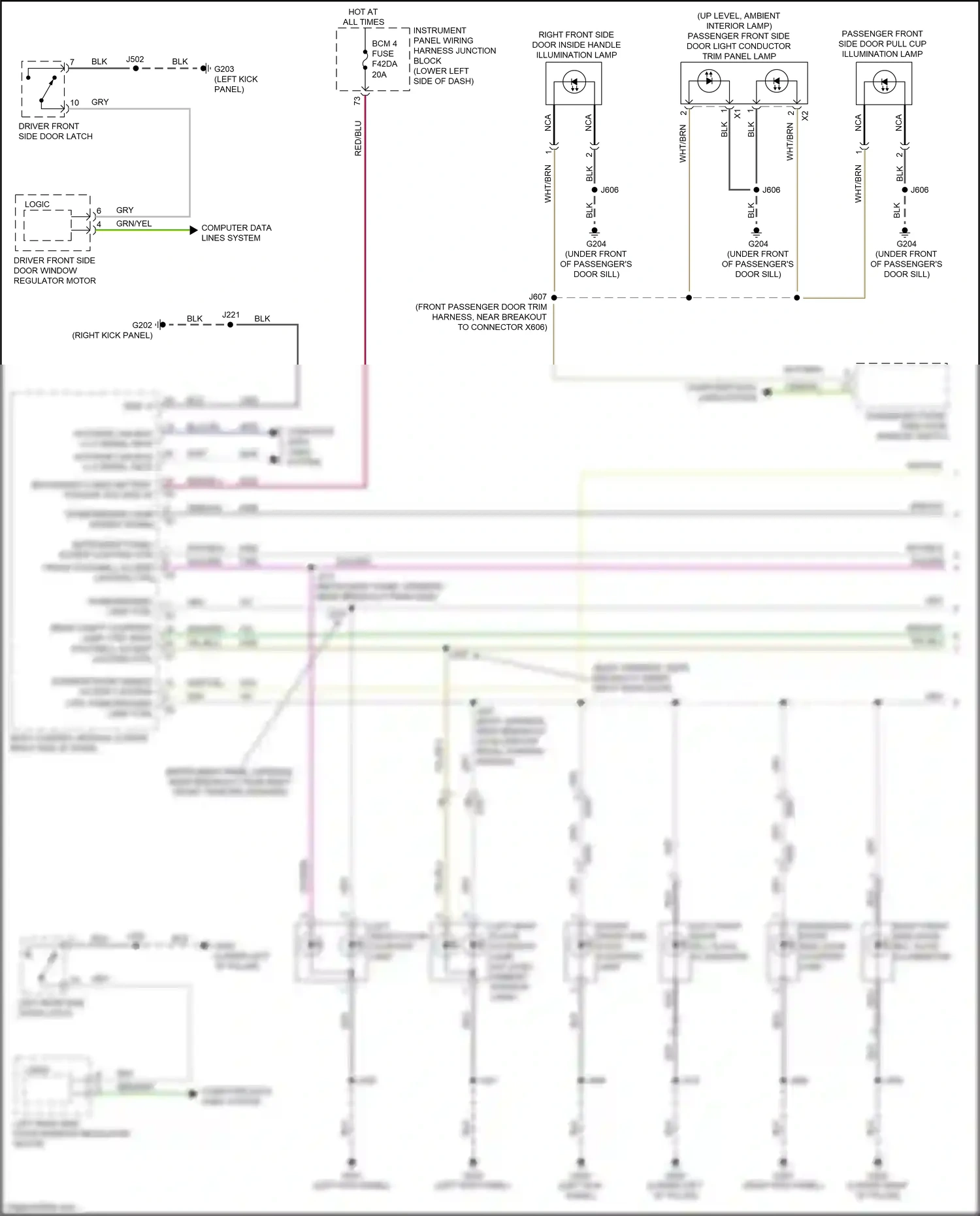 Cadillac CT5 I (2019-2024) computer data lines system wiring diagram  (71 of 114)